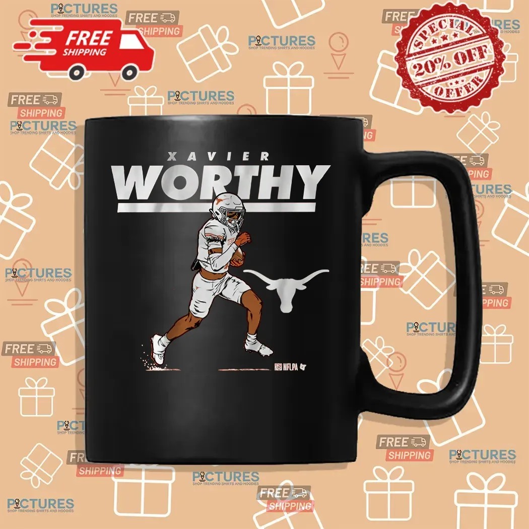 Texas Longhorn Football Xavier Worthy Superstar Pose T Shirt