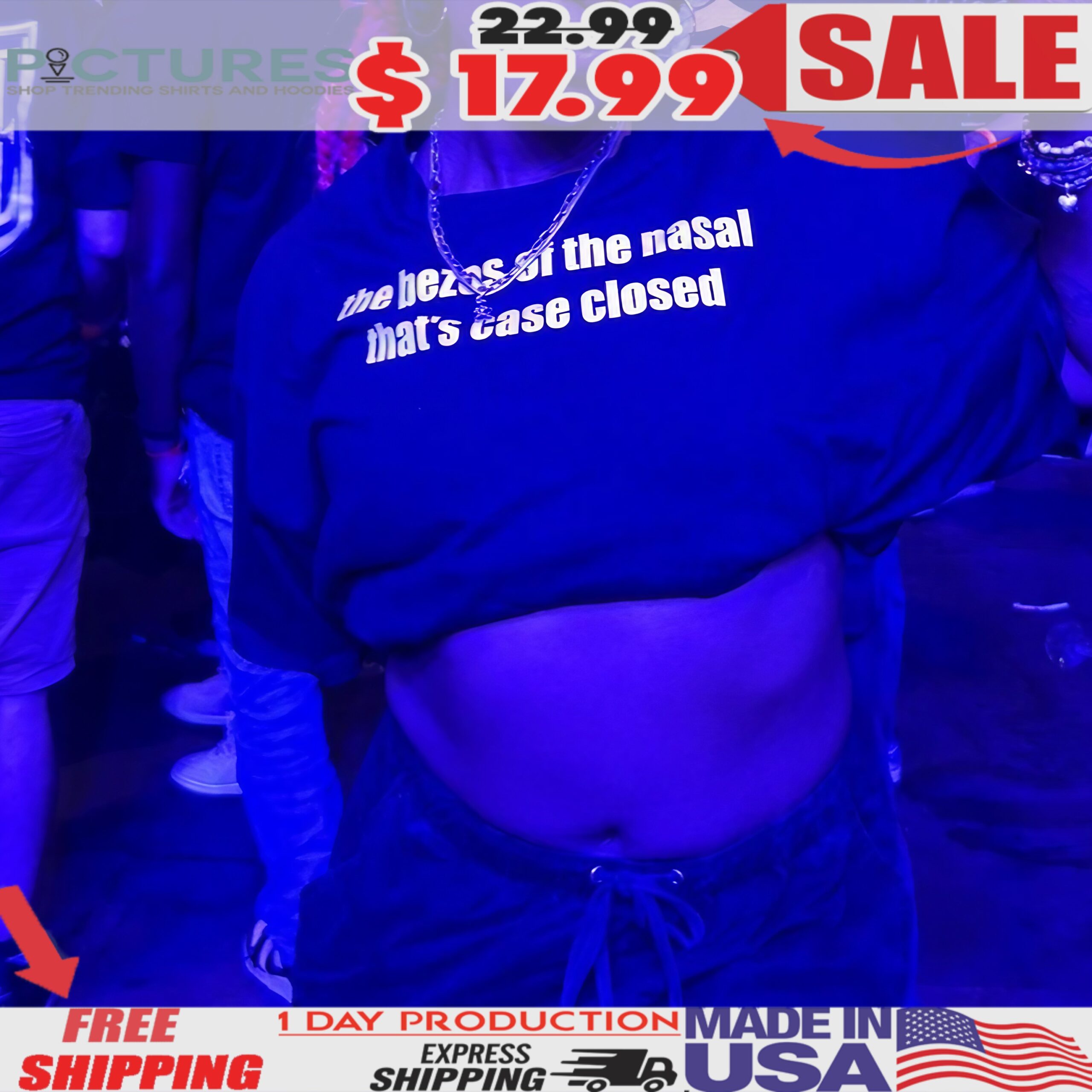 The Bezos Of The Nasal That's Case Closed T Shirt