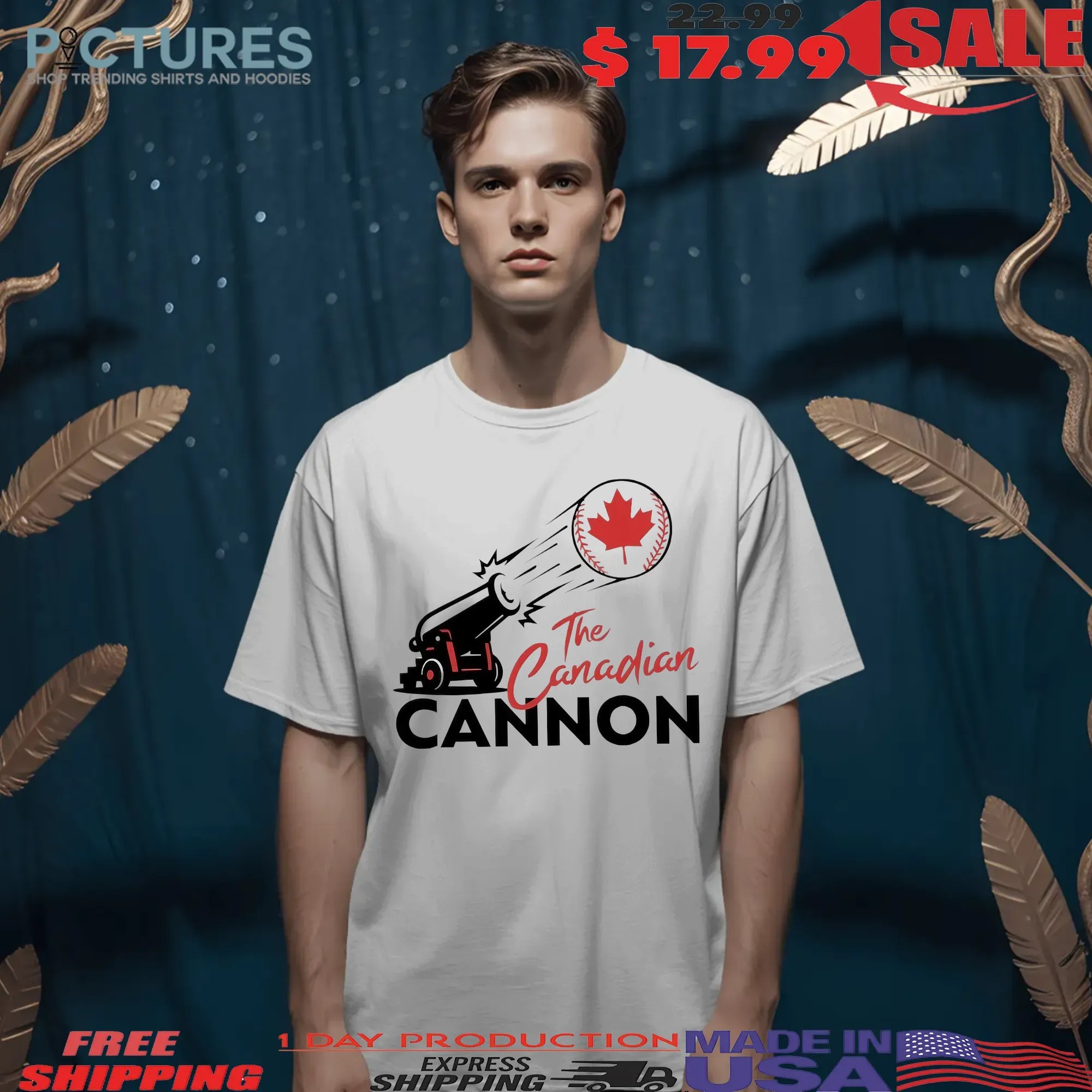 The Canadian Cannon Jonah Tong 16 Start Day Double Sided T Shirt
