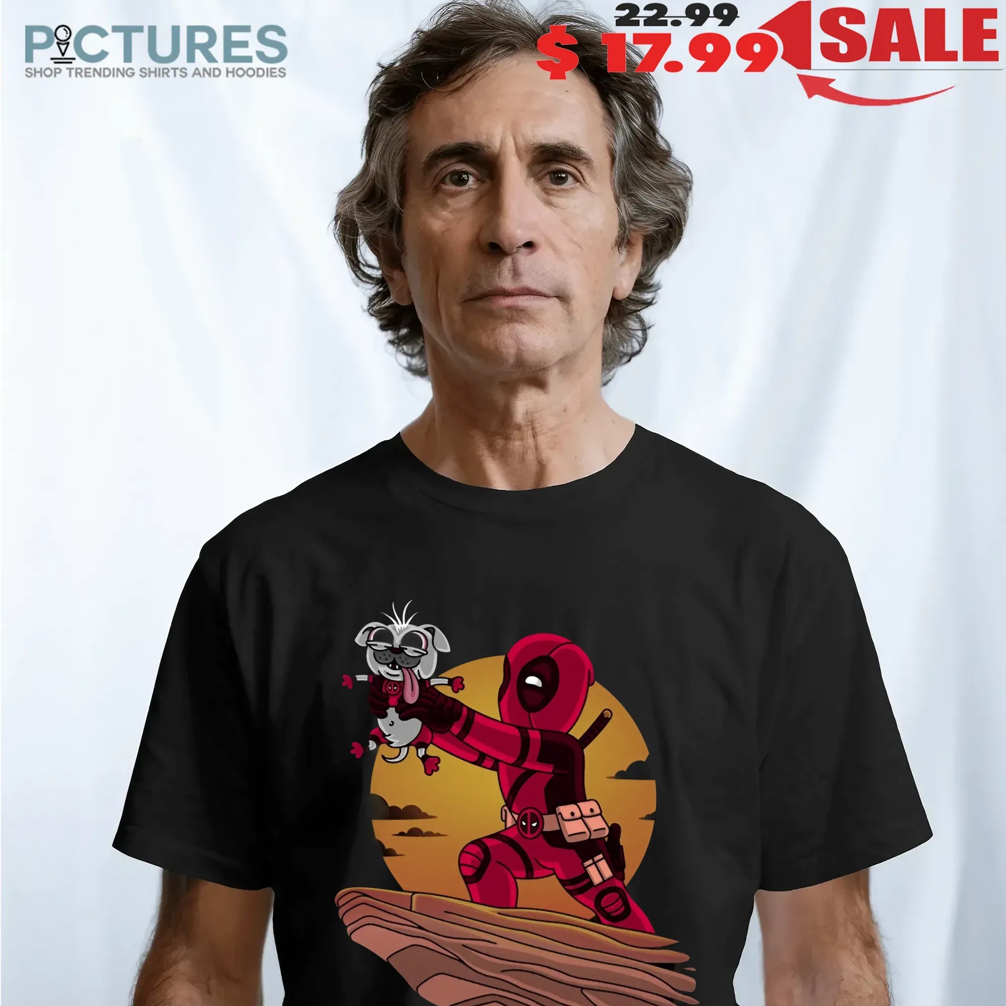 The Dog King Deadpool The Lion King Parody Meme T Shirt