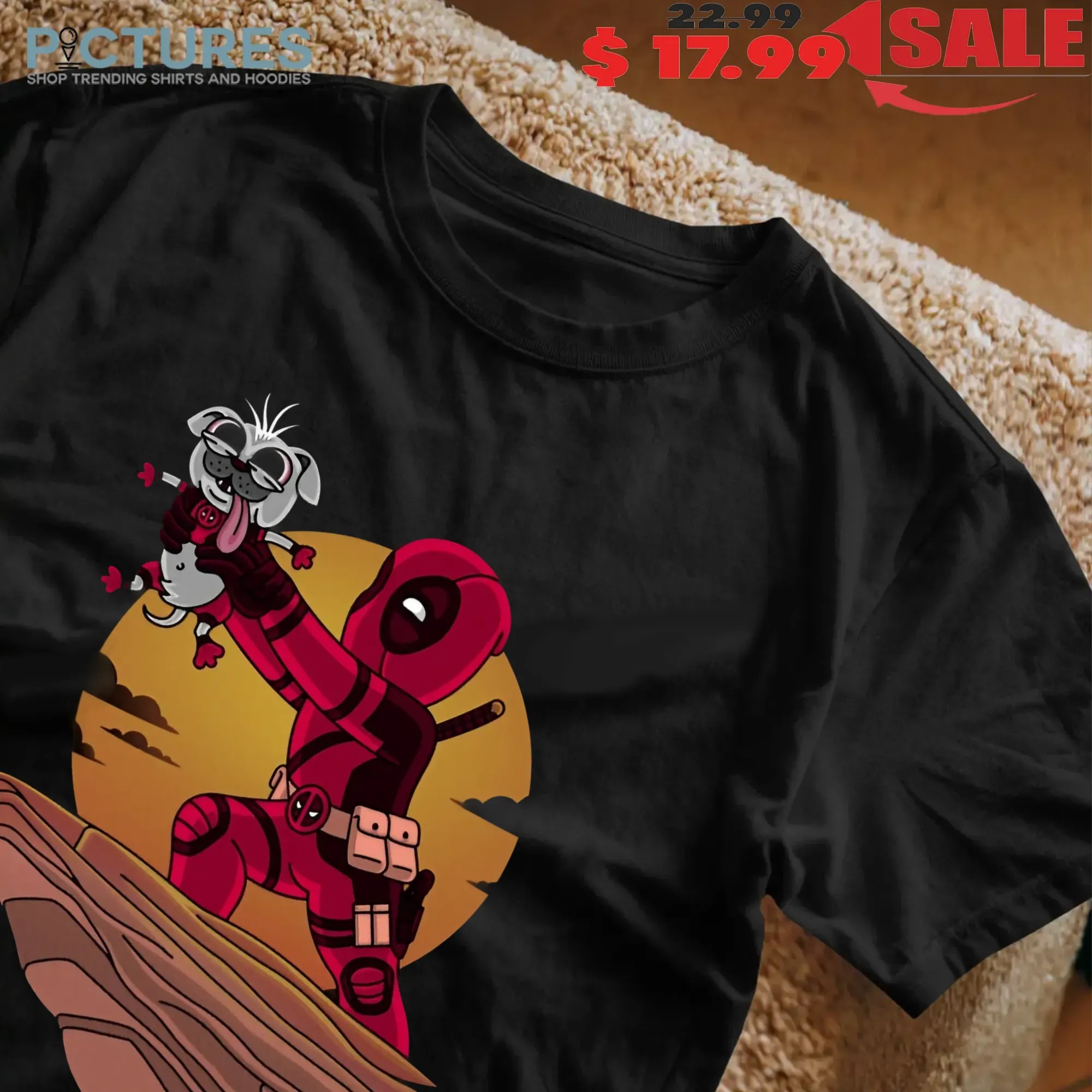 The Dog King Deadpool The Lion King Parody Meme T Shirt