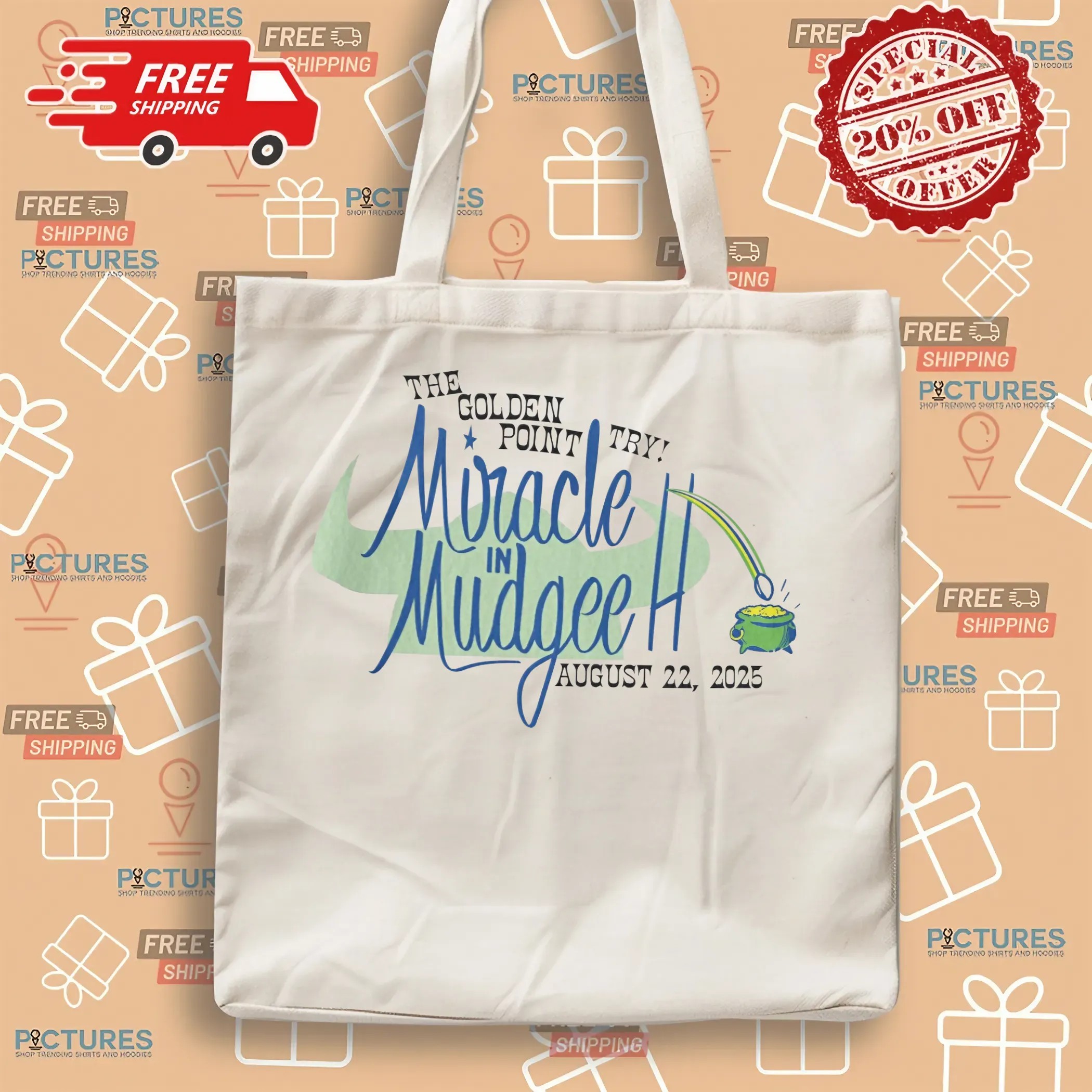 The Golden Point Try Miracle In Mudgee August 2025 T Shirt