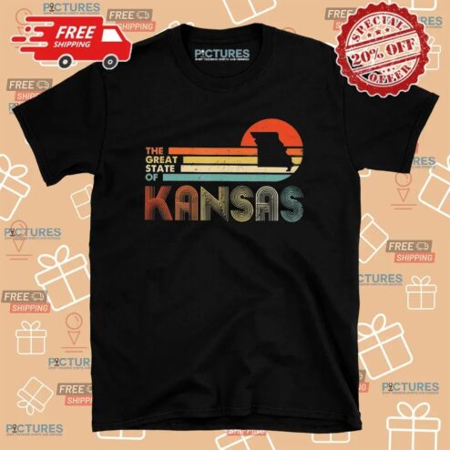 The Great State Of Kansas T Shirt