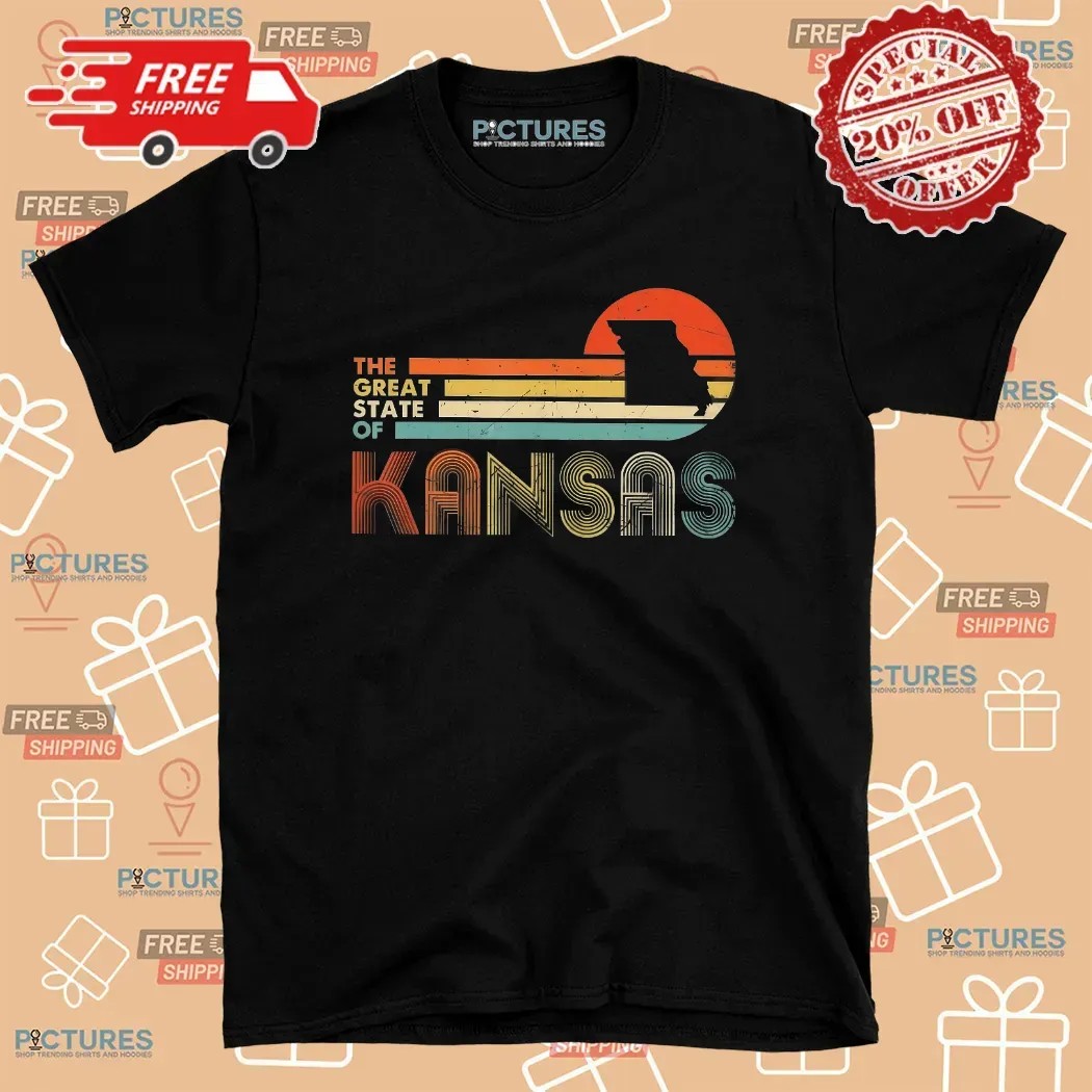 The Great State Of Kansas T Shirt