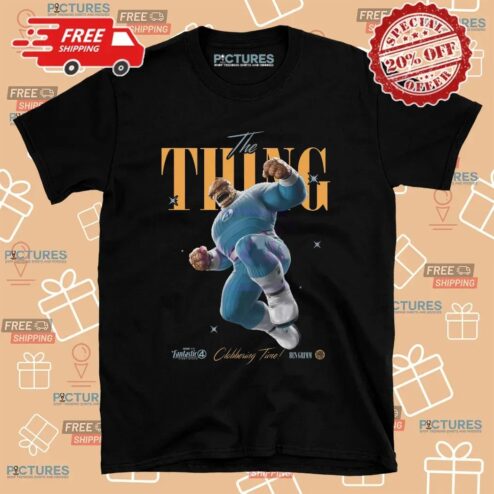 The Thing Ben Grimm Fantastic Four Clobberin Time T Shirt