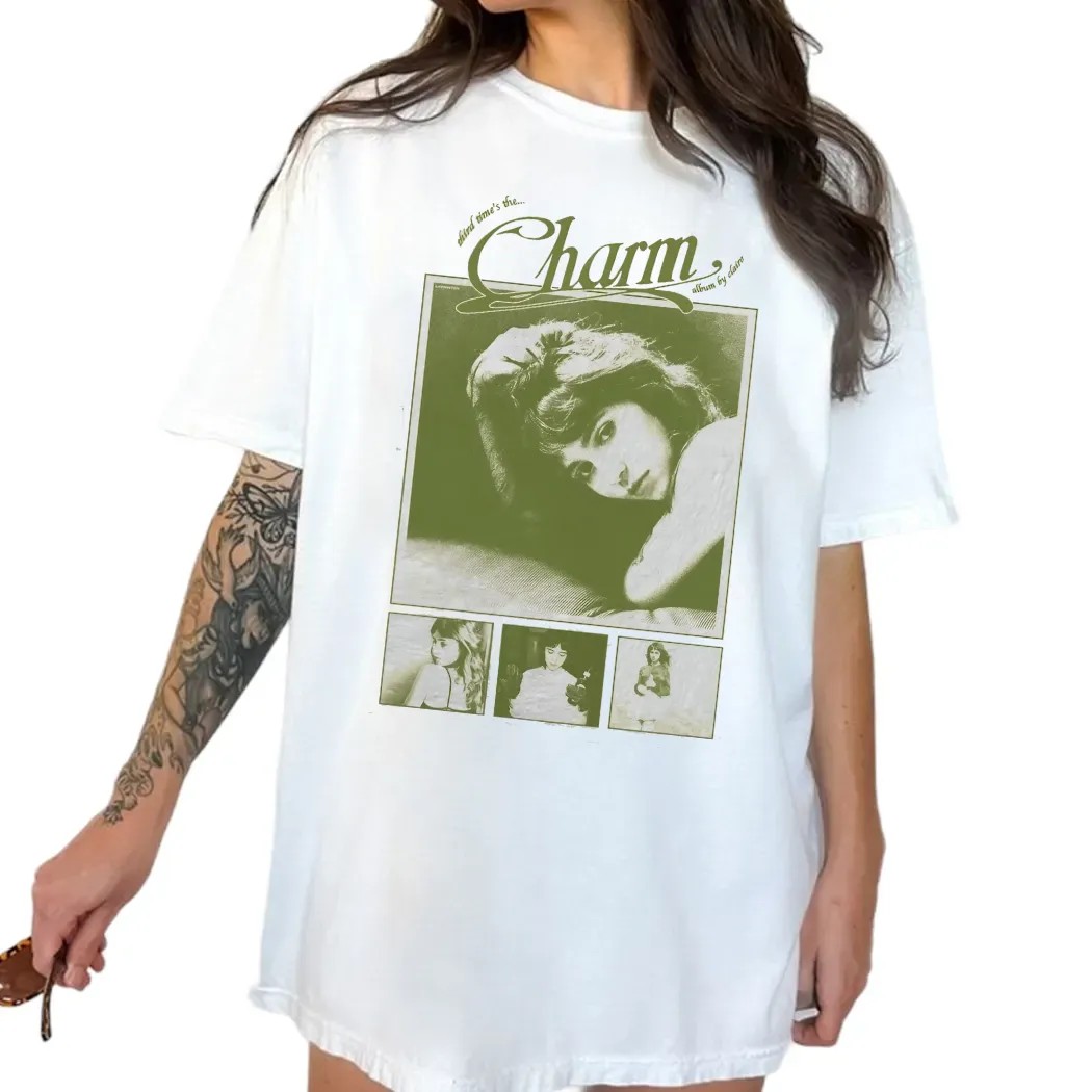 Third Time's The Charm Album By Clairo Portrait T Shirt