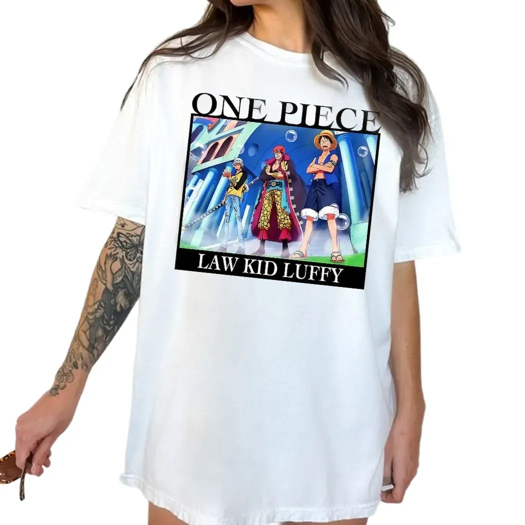 Tom Brady Confirmed OP Fan Wearing Law Kid Luffy T Shirt