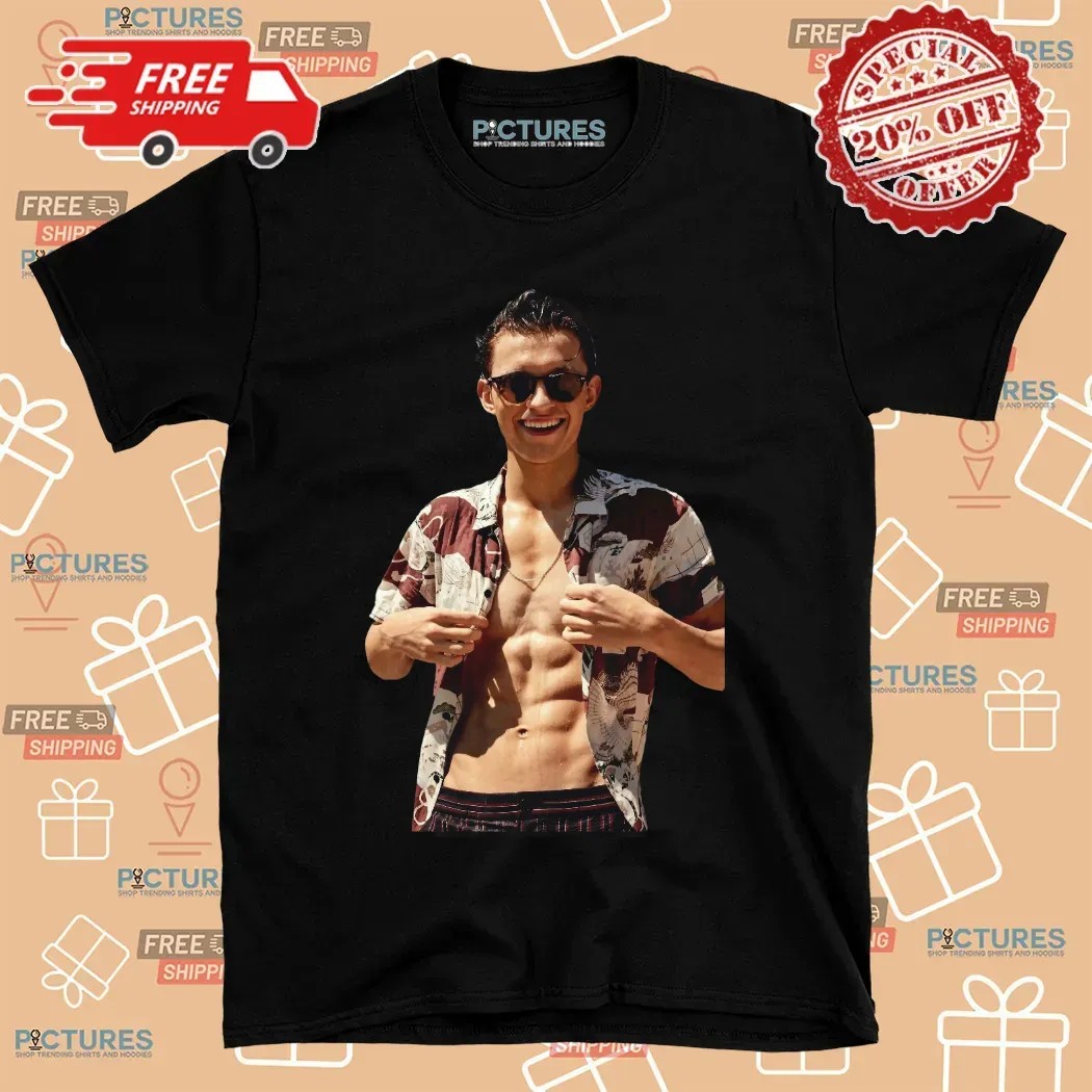 Tom Holland Abs Summer Beach Vibe T Shirt