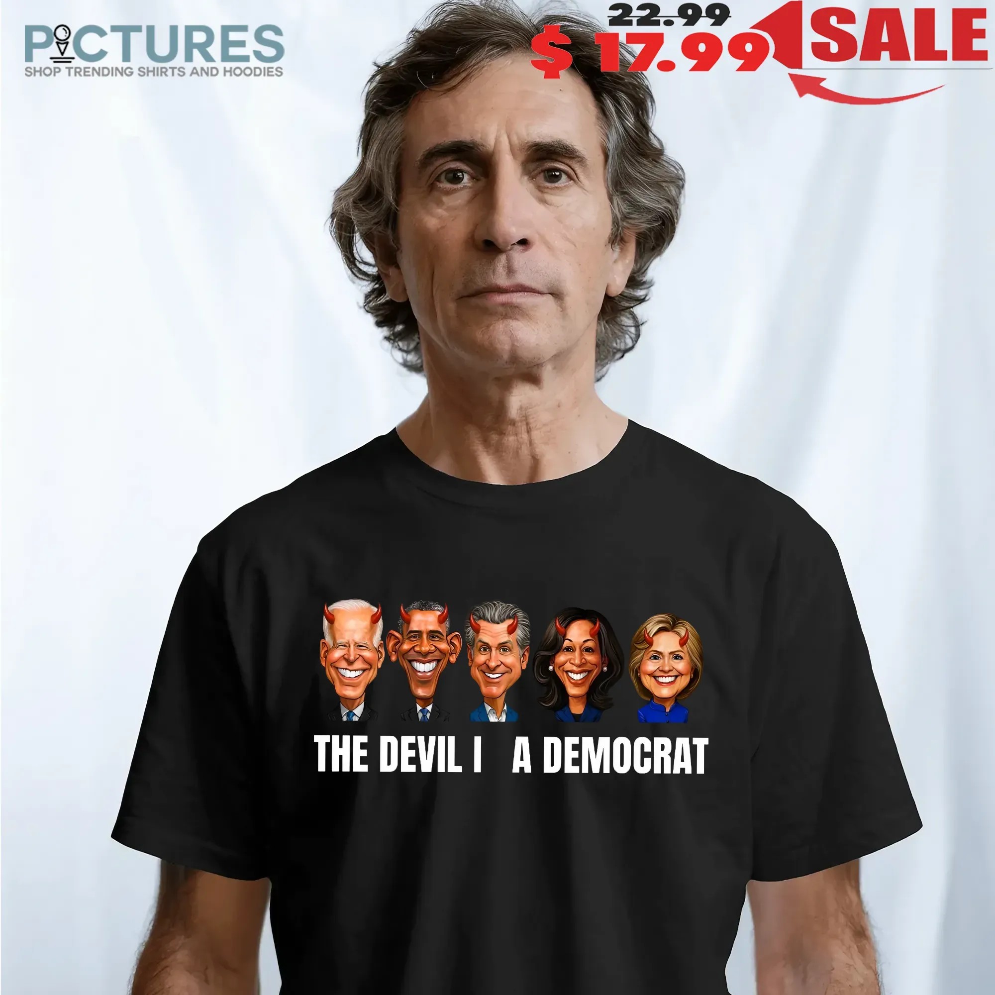 Tom MacDonald The Devil Is A Democrat Former Presidents T Shirt