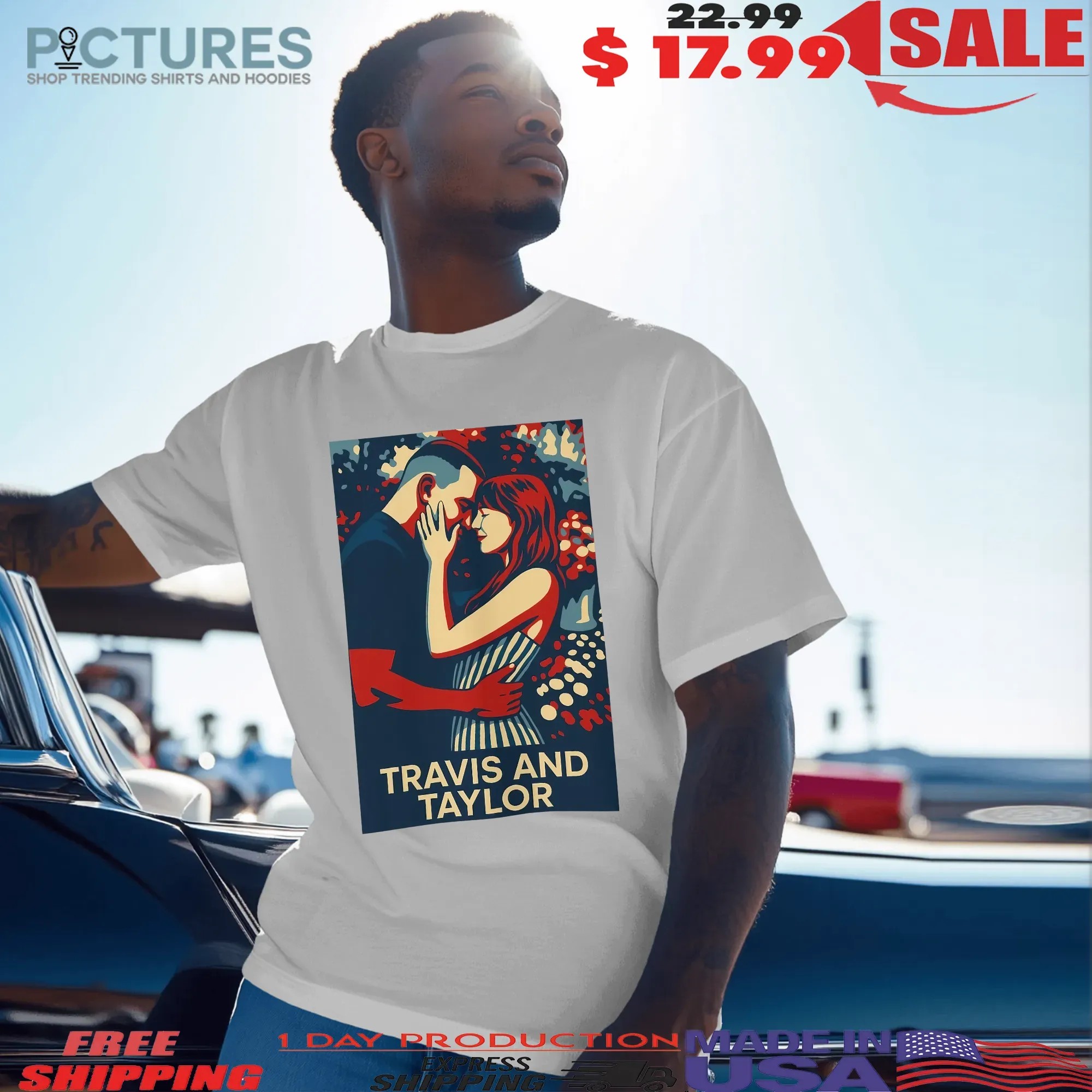 Travis and Taylor Engagement Hope Parody T Shirt