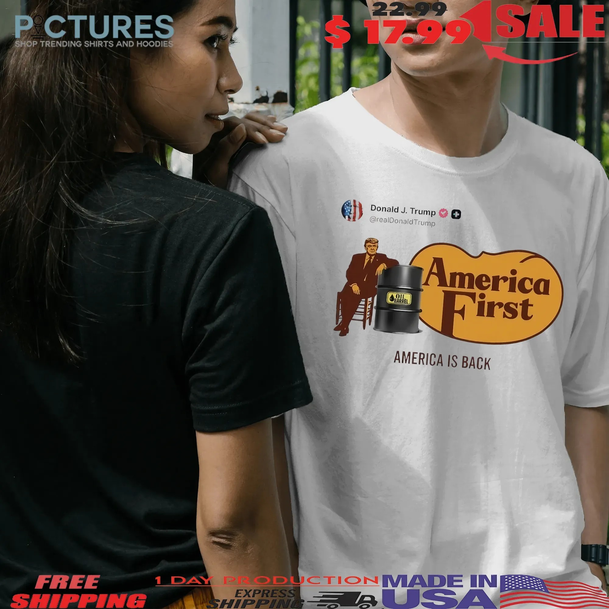 Trump America First America Is Back Cracker Barrel Parody T Shirt Trump America First America Is Back Cracker Barrel Parody T Shirt