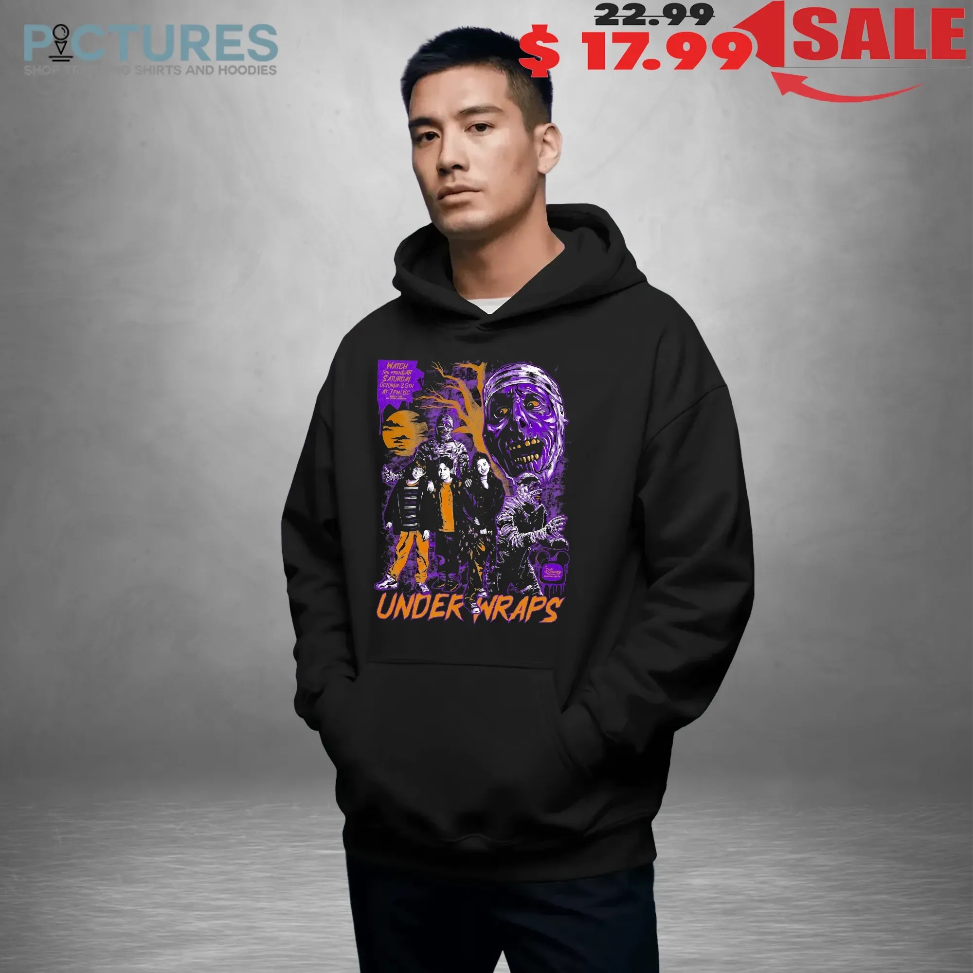 Under Wraps Watch The Premear Saturday October 25th Disney Channel 2025 Halloween T Shirt