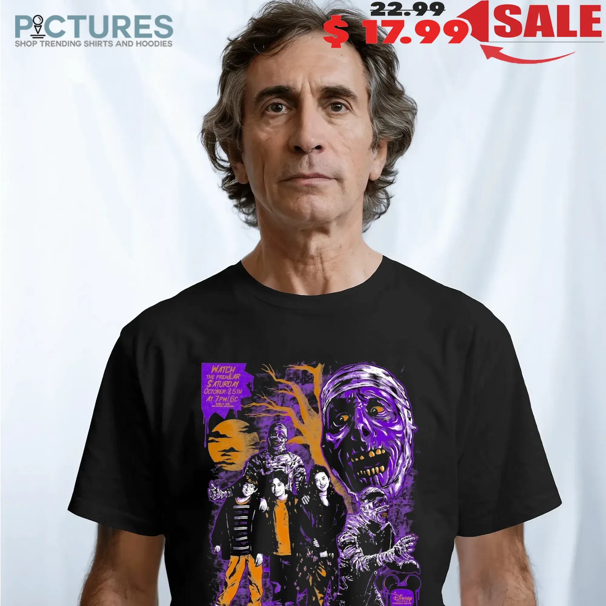 Under Wraps Watch The Premear Saturday October 25th Disney Channel 2025 Halloween T Shirt