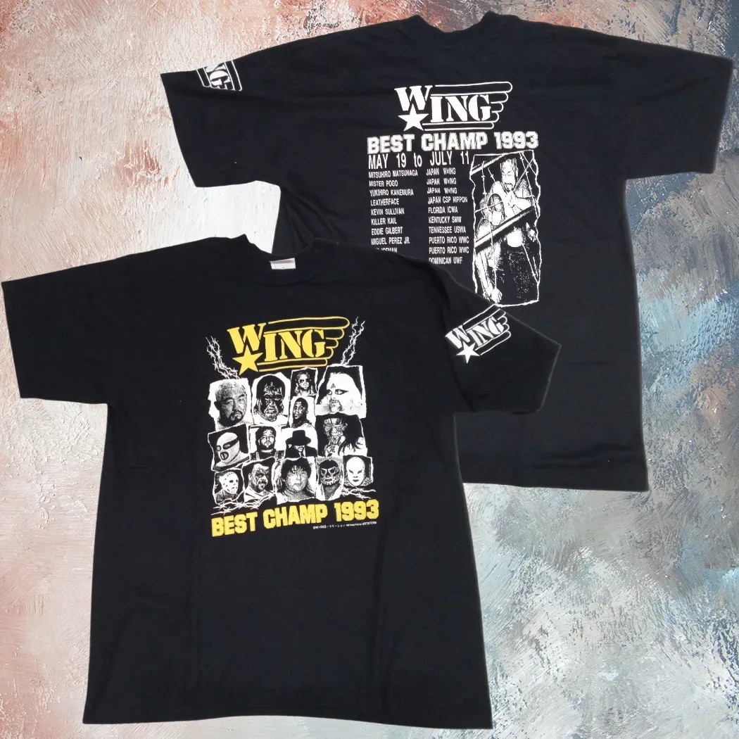 W ING Best Champ Tour 1993 Vintage T Shirt
