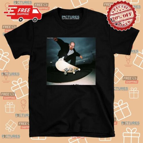 Walter White Breaking Boundaries On The Skateboard T Shirt