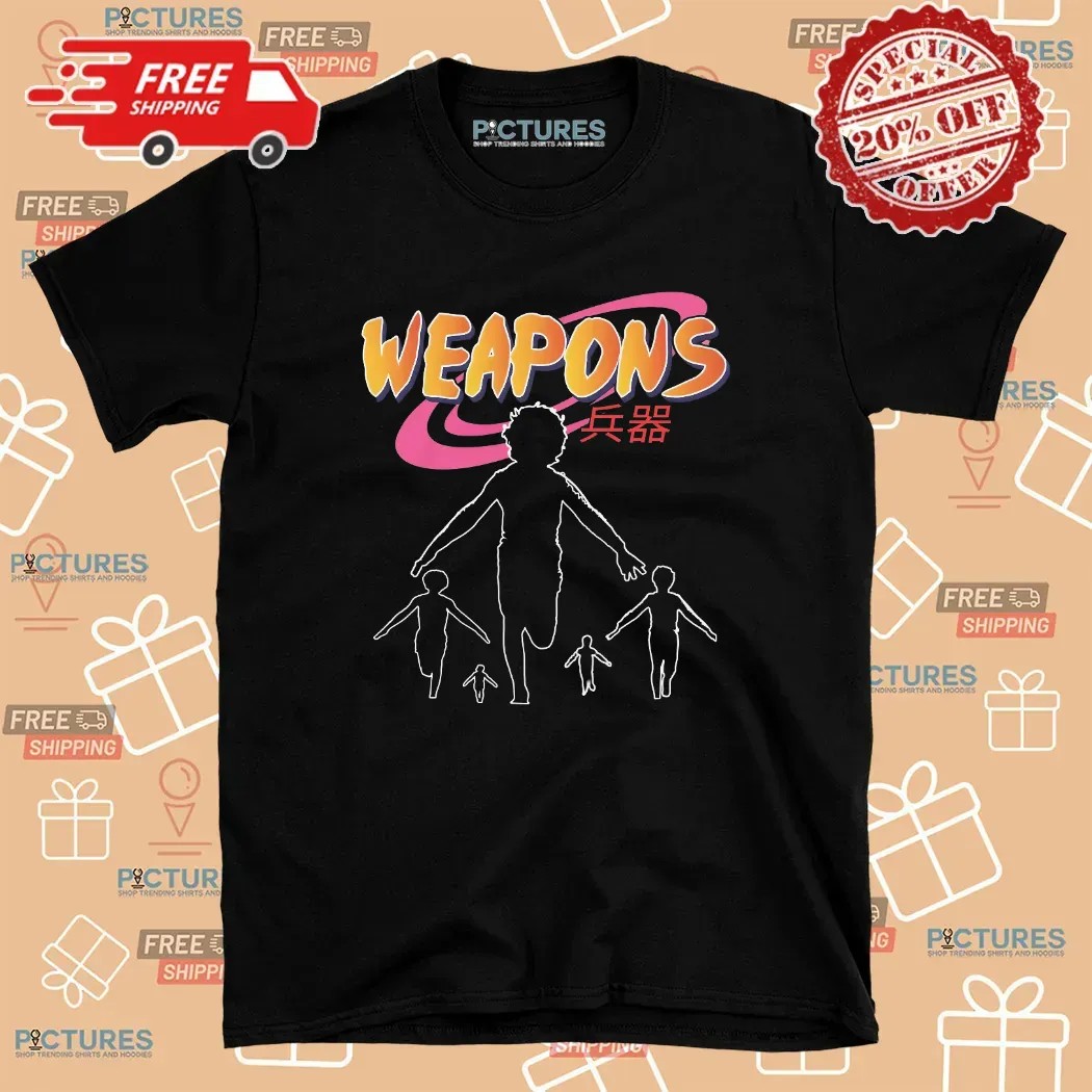 Weapons Anime T Shirt