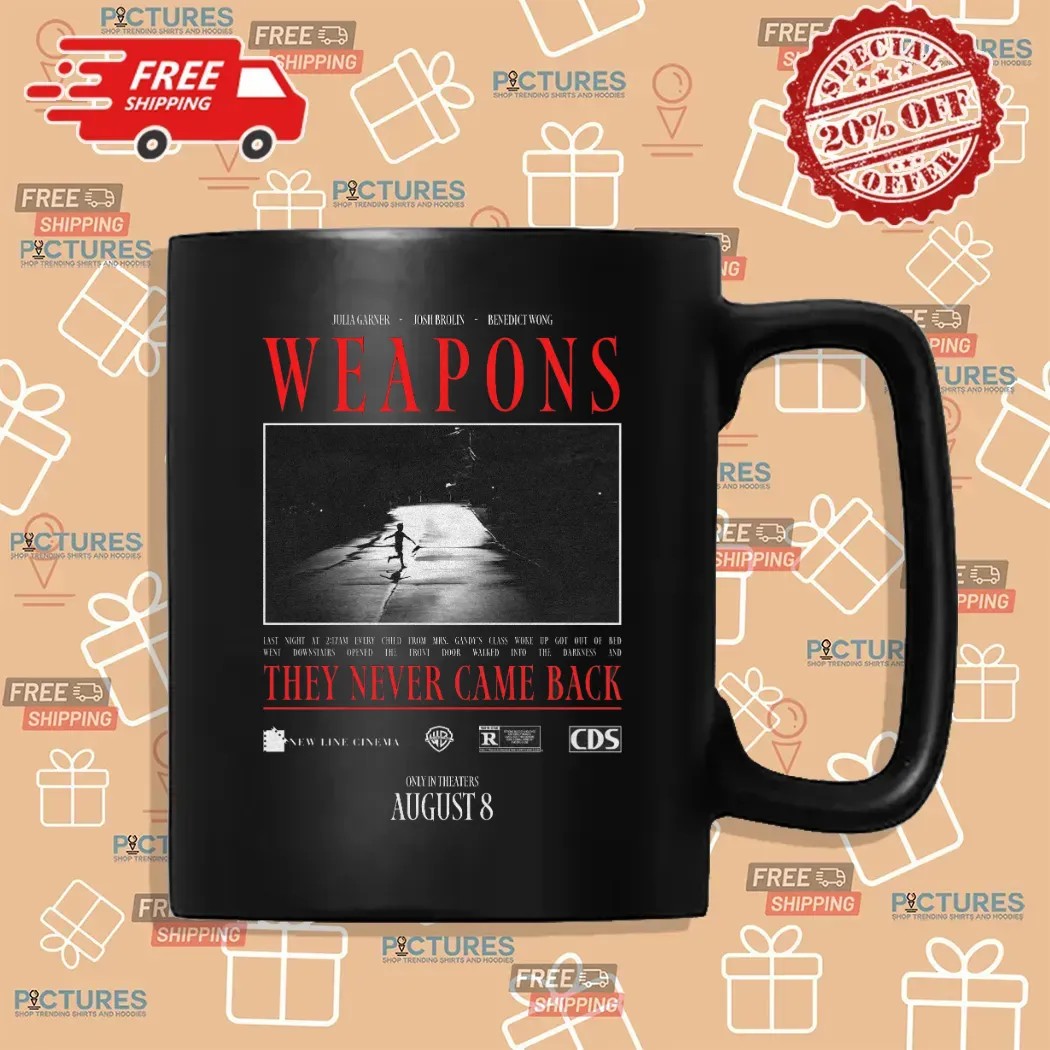 Weapons They Never Came Back Only In Theaters August 8 2025 Movie Vintage T Shirt