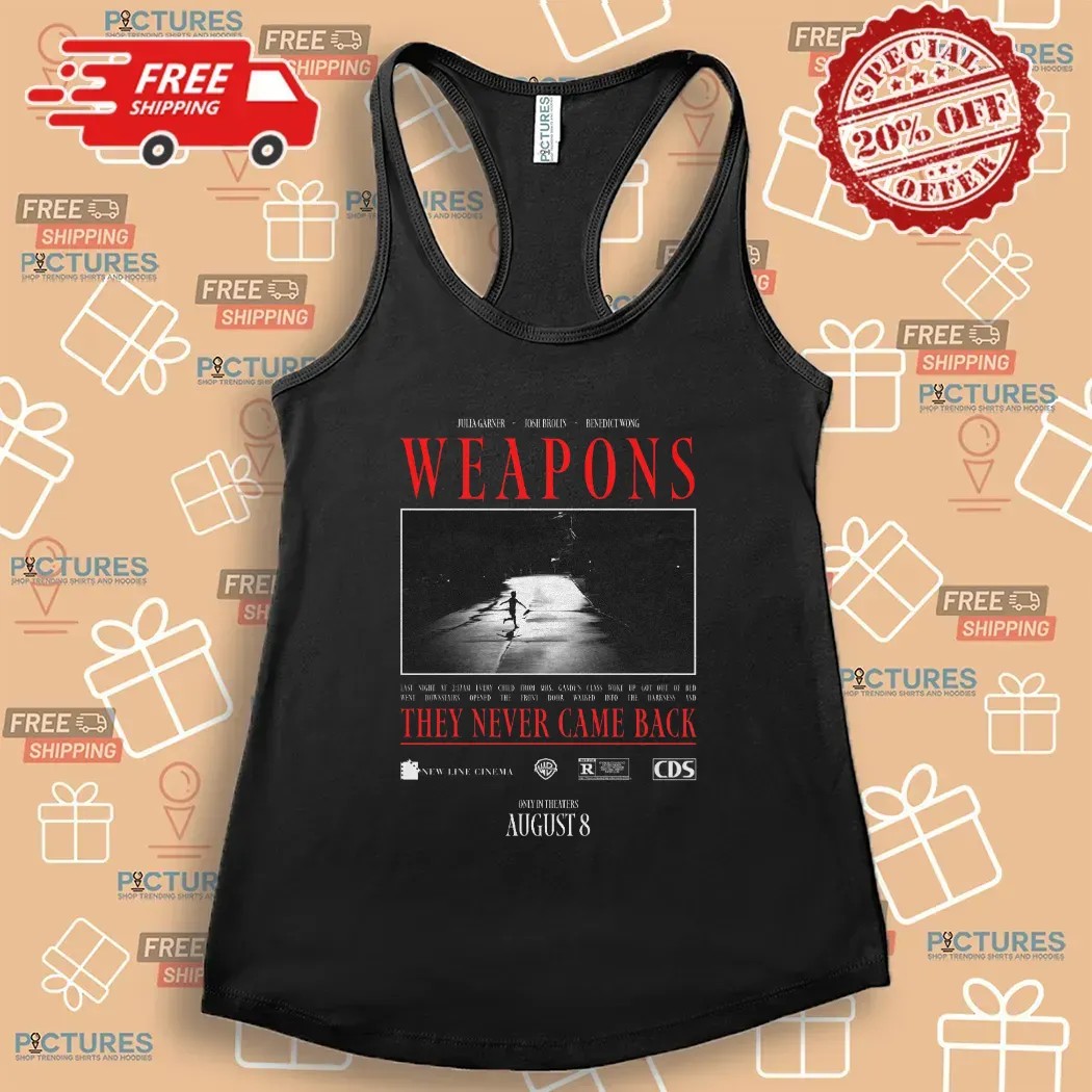 Weapons They Never Came Back Only In Theaters August 8 2025 Movie Vintage T Shirt