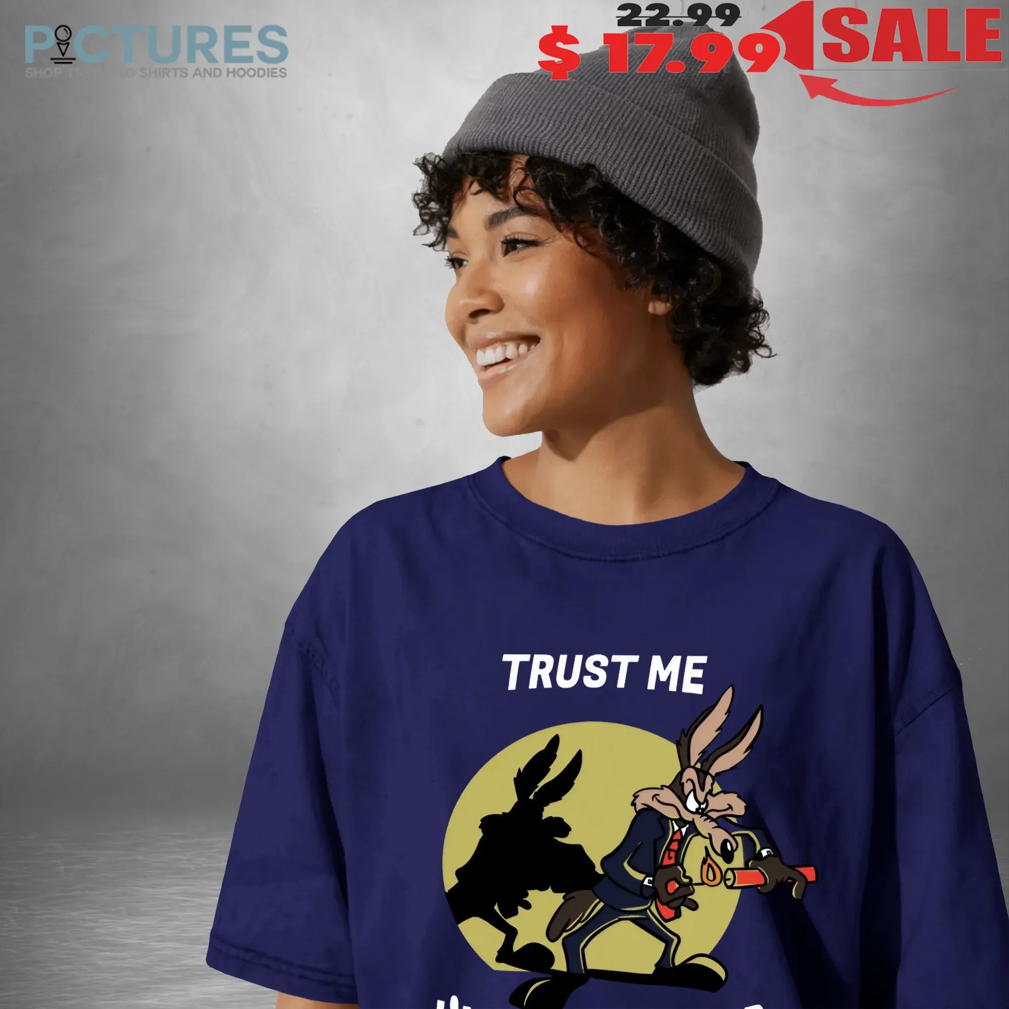 Wile E Coyote Trust Me I'm An Engineer Cartoon Meme T Shirt