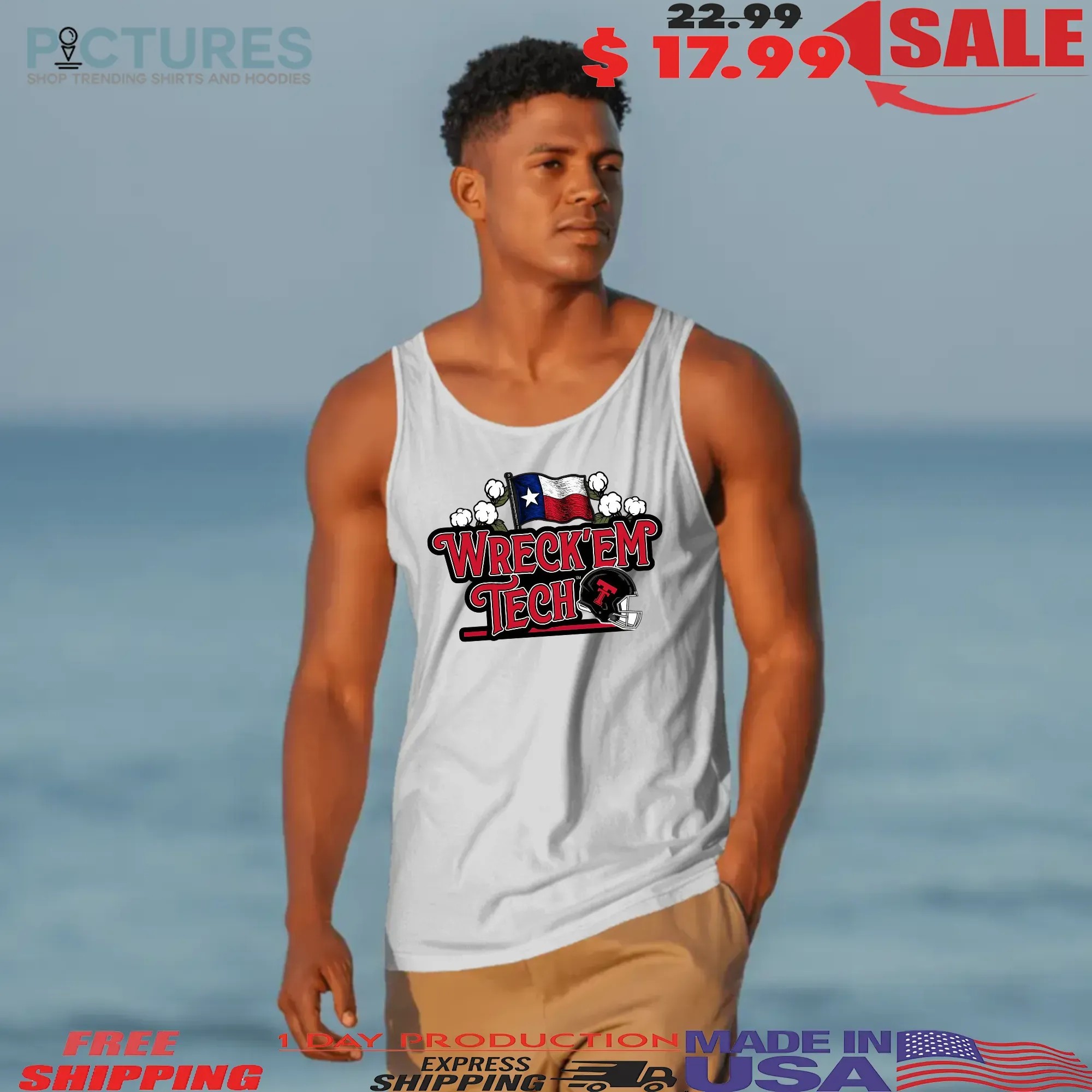 Wreck 'Em Tech Can't Beat Texas Cotton Celebrate Agriculture Gameday Texas Tech vs Kent State 2025 Jones AT&T Stadium September 6th 2025 T Shirt
