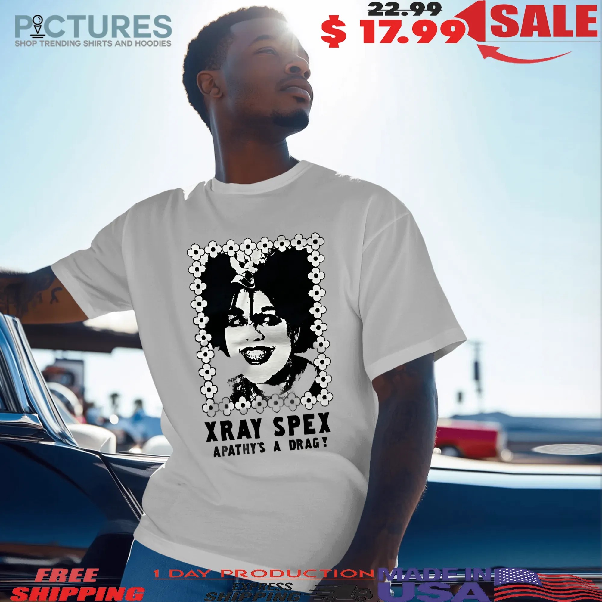 X Ray Spex Tank Apathy's A Drag T Shirt