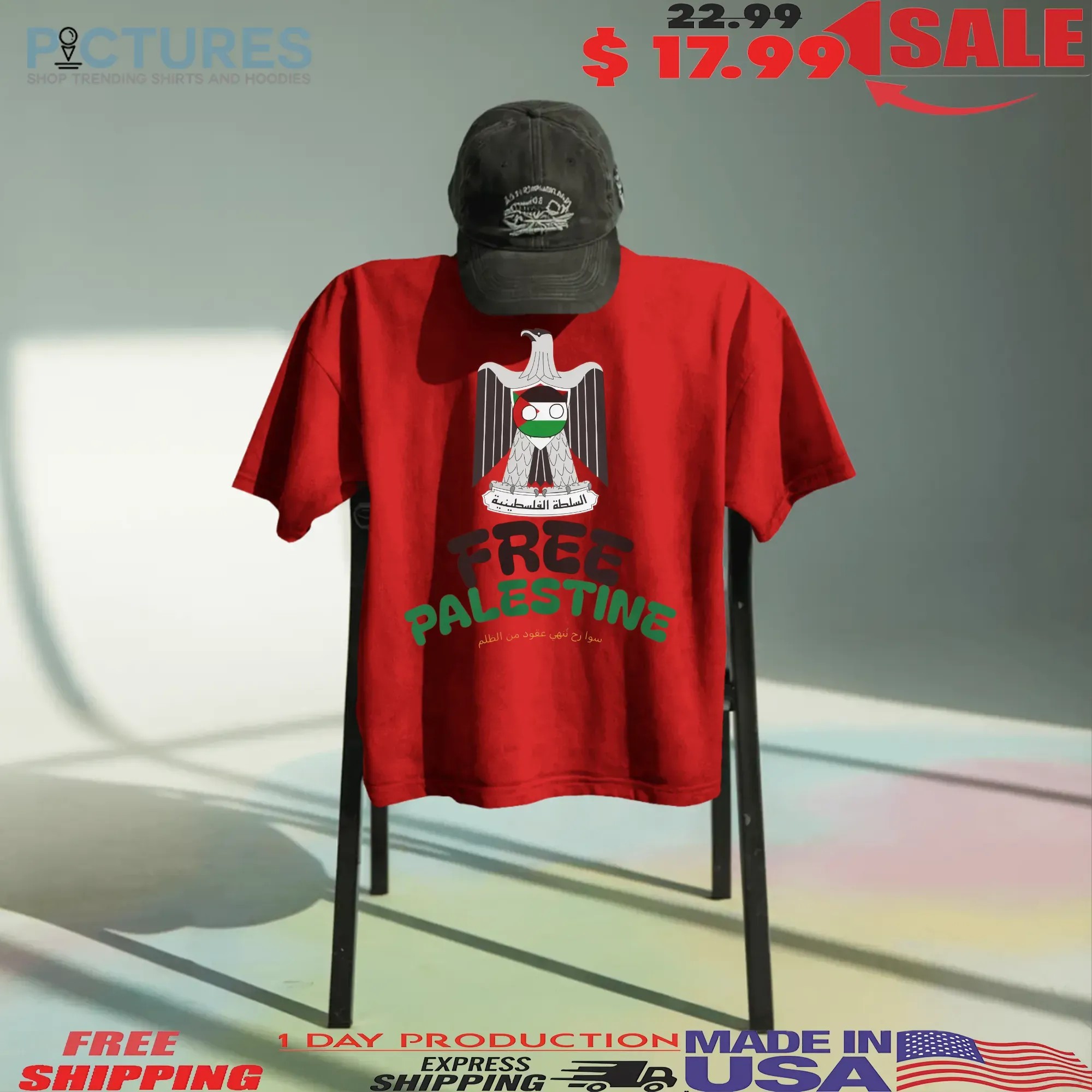 Zhang Yong Free Palestine Together We Will End Decades Of Injustice T Shirt