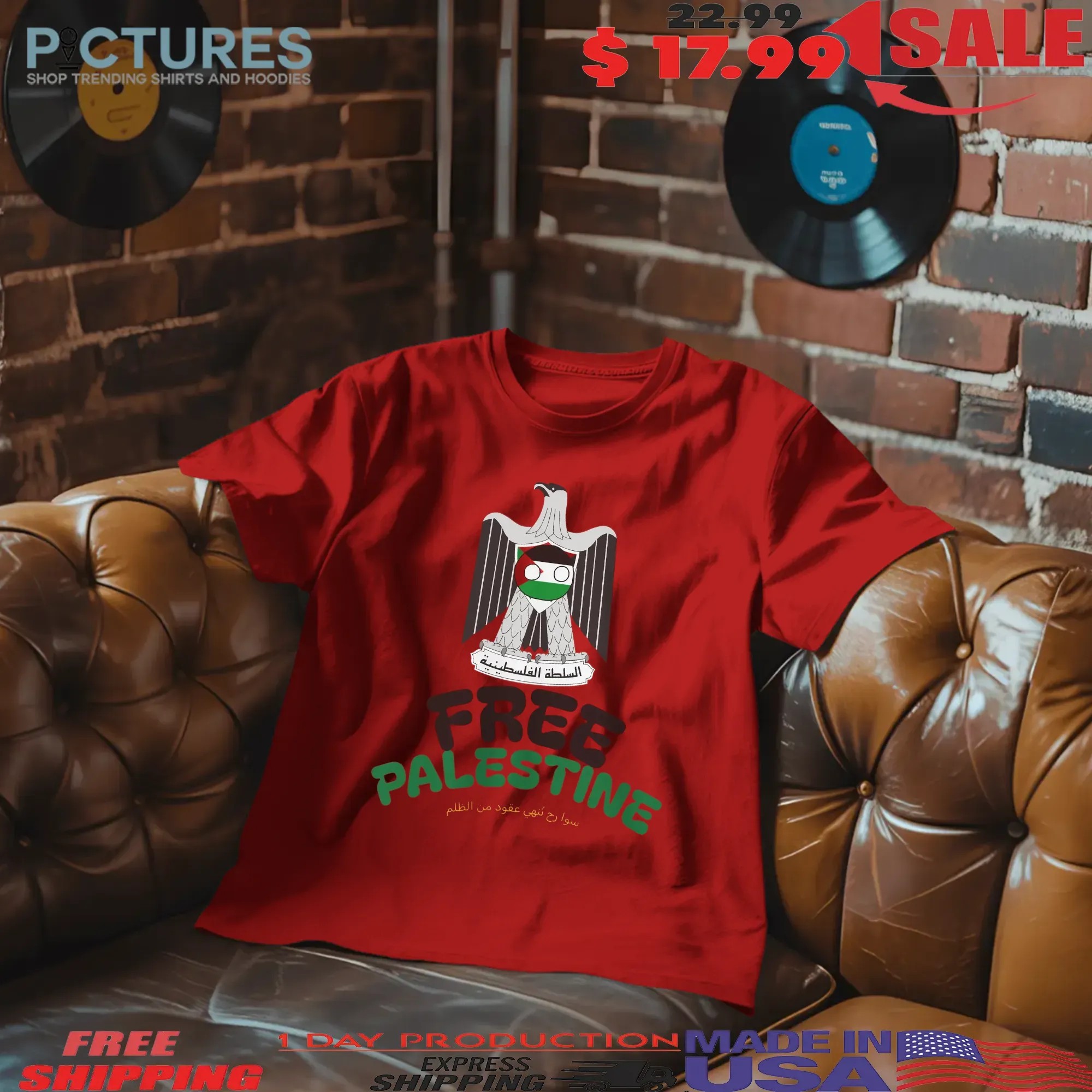 Zhang Yong Free Palestine Together We Will End Decades Of Injustice T Shirt