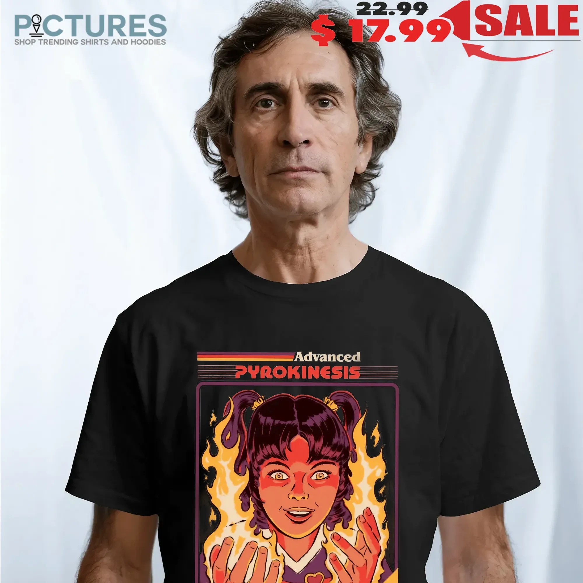 Advanced Pyrokinesis 2nd Edition Retro Vintage Psychic Fire Power T Shirt