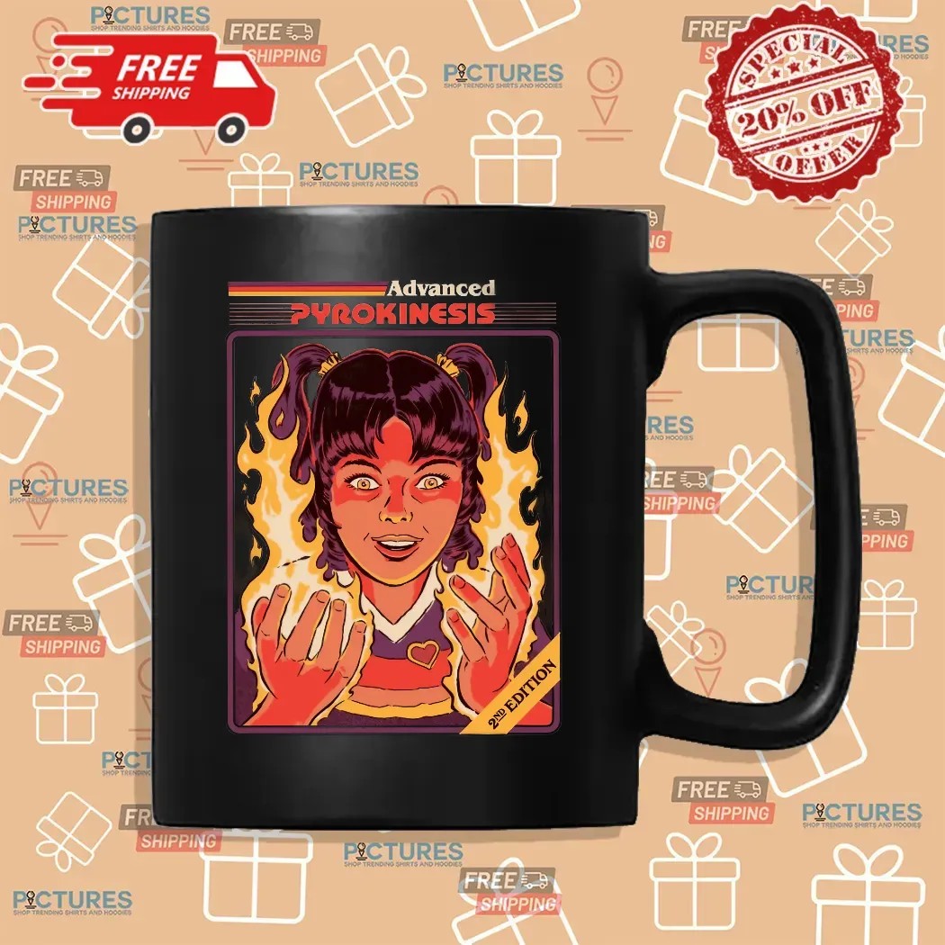 Advanced Pyrokinesis 2nd Edition Retro Vintage Psychic Fire Power T Shirt