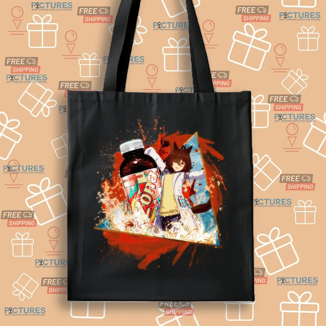 Agnes Tachyon Uma Musume Real Brewed Arizona Iced Tea Anime Mashup T Shirt