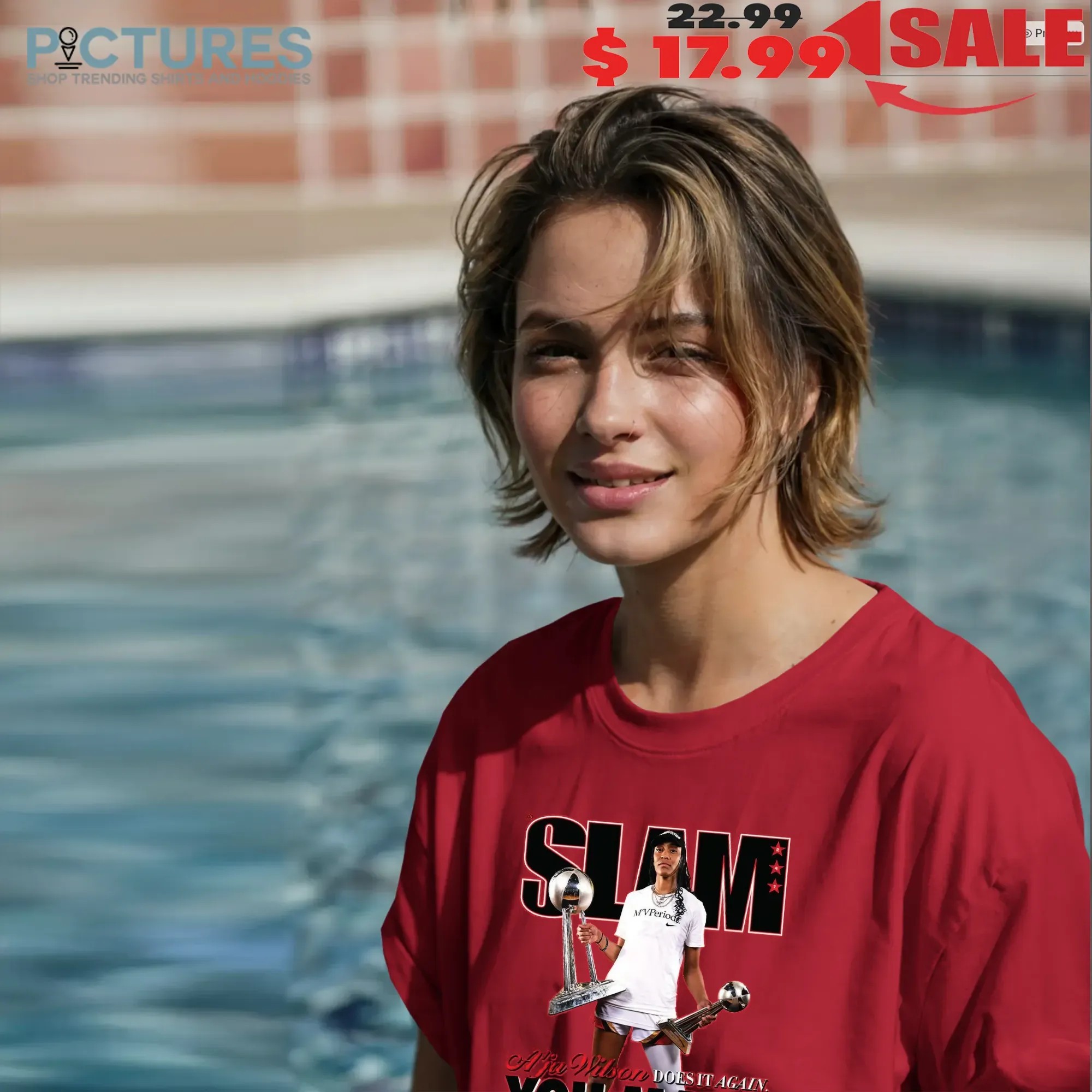 A'ja Wilson Does It Again You Mad Slam Cover T Shirt