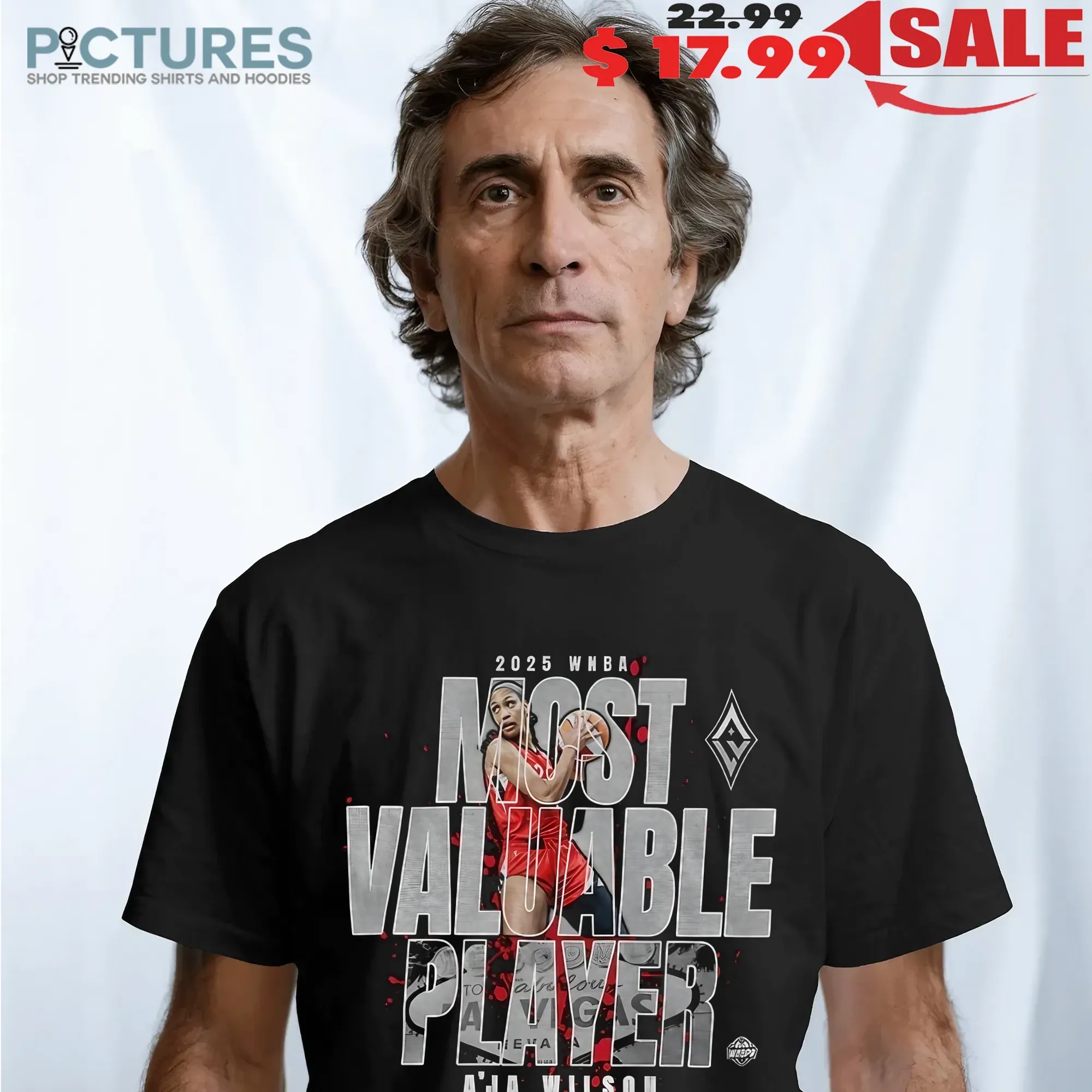 A’ja Wilson Las Vegas Aces 2025 WNBA MVP Most Valuable Player T Shirt