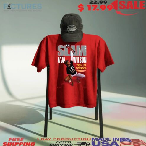 A'ja Wilson Tell Ya Friends Slam Cover T Shirt
