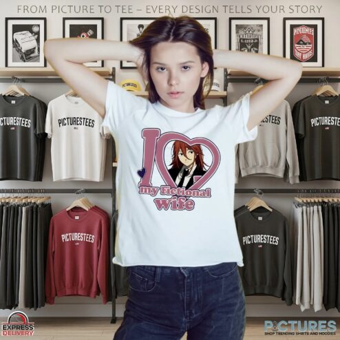 Angelonomy Angel Devil My Fictional Wife Heart T Shirt
