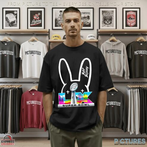 Bad Bunny X NFL Super Bowl LX Mashup T Shirt