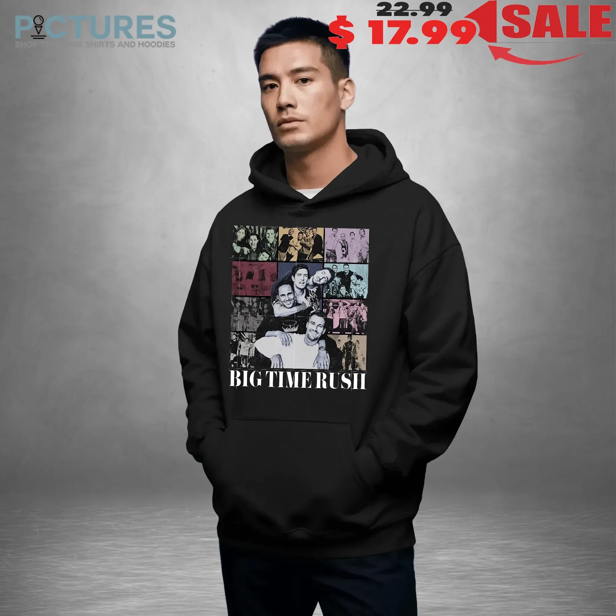Big Time Rush Boy Band The Eras Tour Parody T Shirt