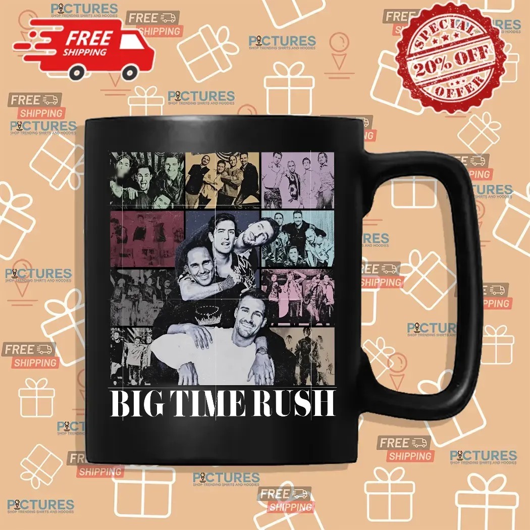 Big Time Rush Boy Band The Eras Tour Parody T Shirt
