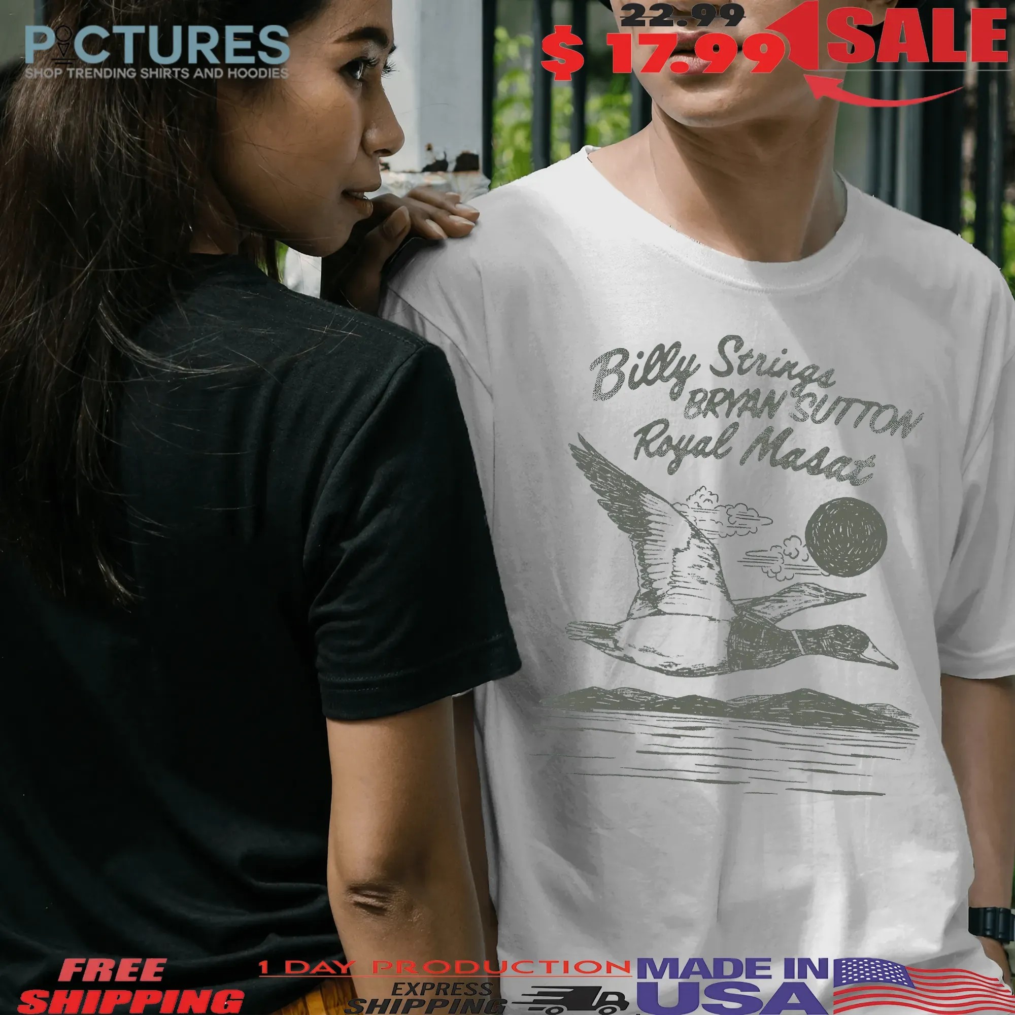 Billy Strings Bryan Sutton Royal Masat River Duck Tee Hailey Miller Beiden 2025 T Shirt