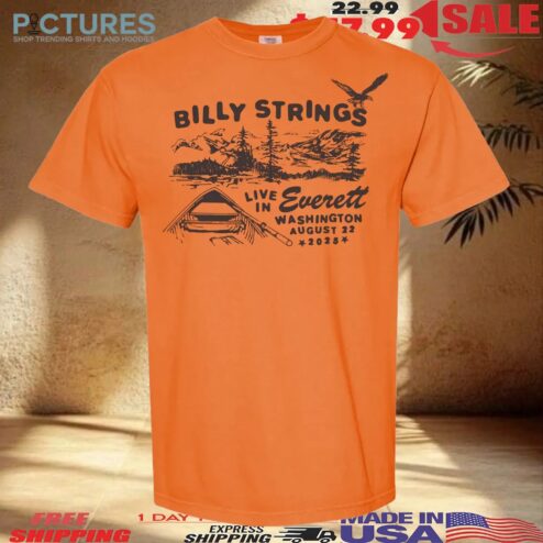Billy Strings Live In Everett Washington 2025 T Shirt