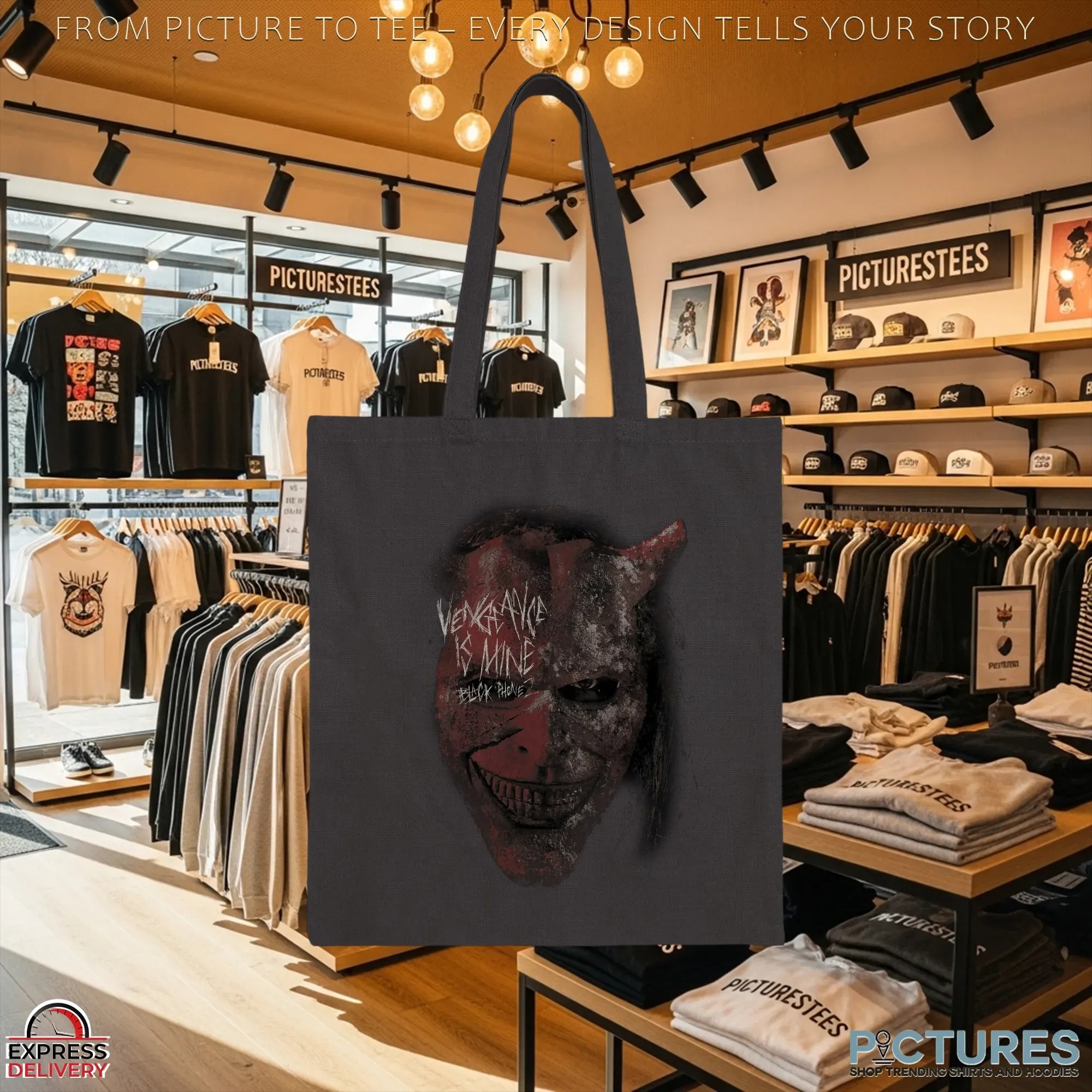 Black Phone 2 Vengeance Is Mine Mask Horror Halloween T Shirt