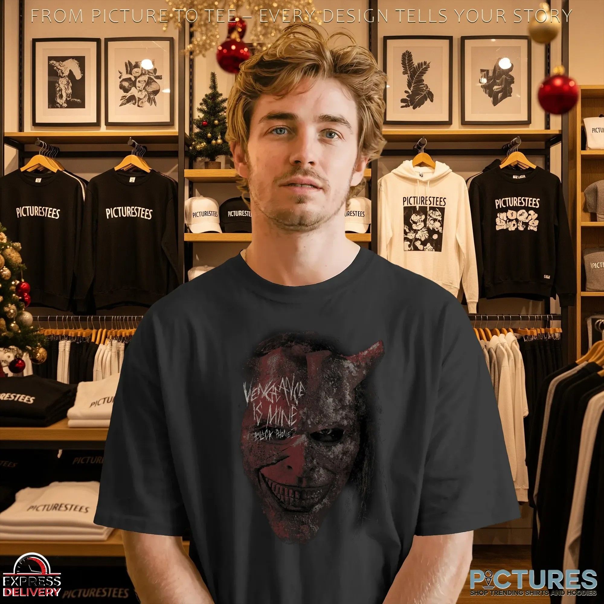Black Phone 2 Vengeance Is Mine Mask Horror Halloween T Shirt