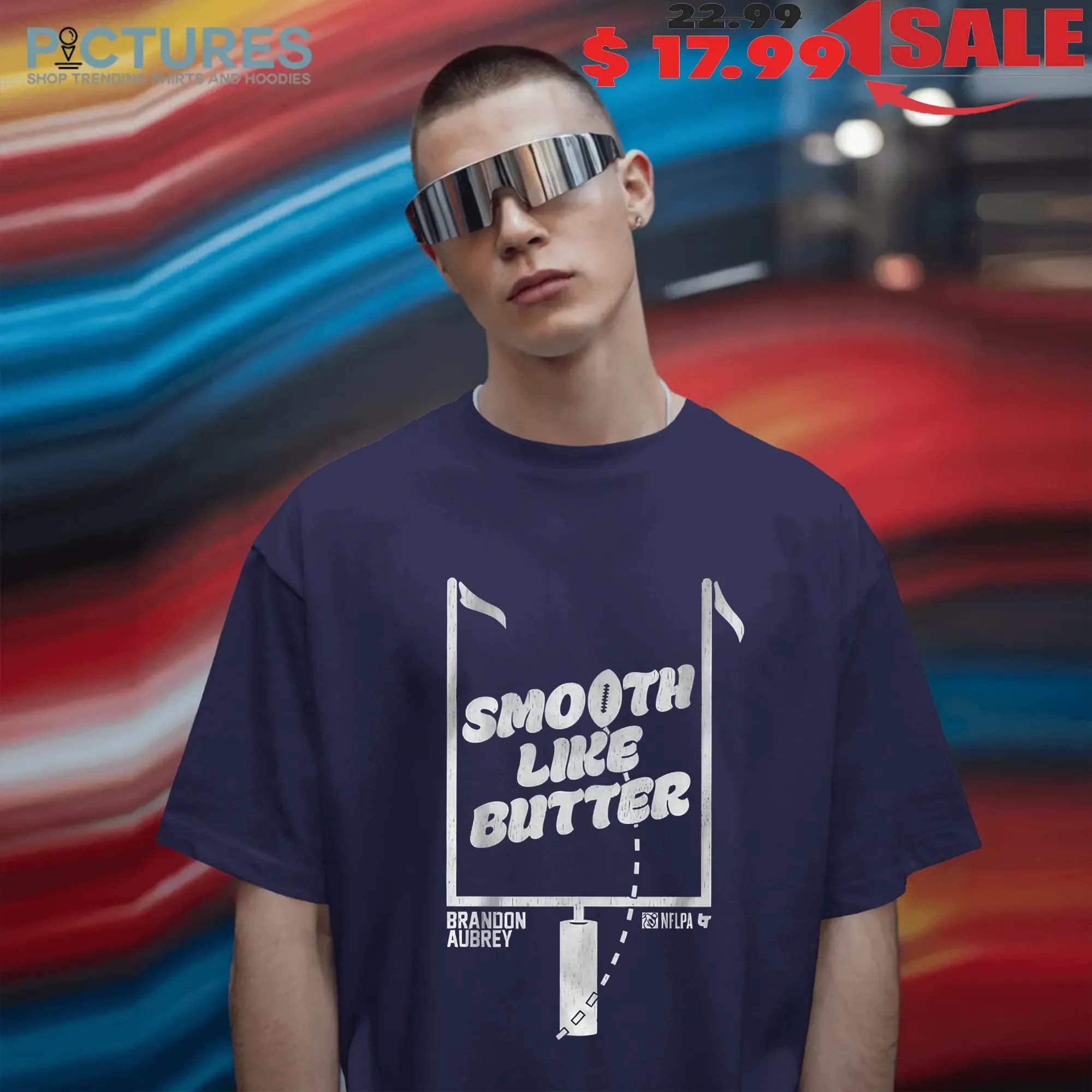 Brandon Aubrey Dallas Cowboys Football Smooth Like Butter T Shirt