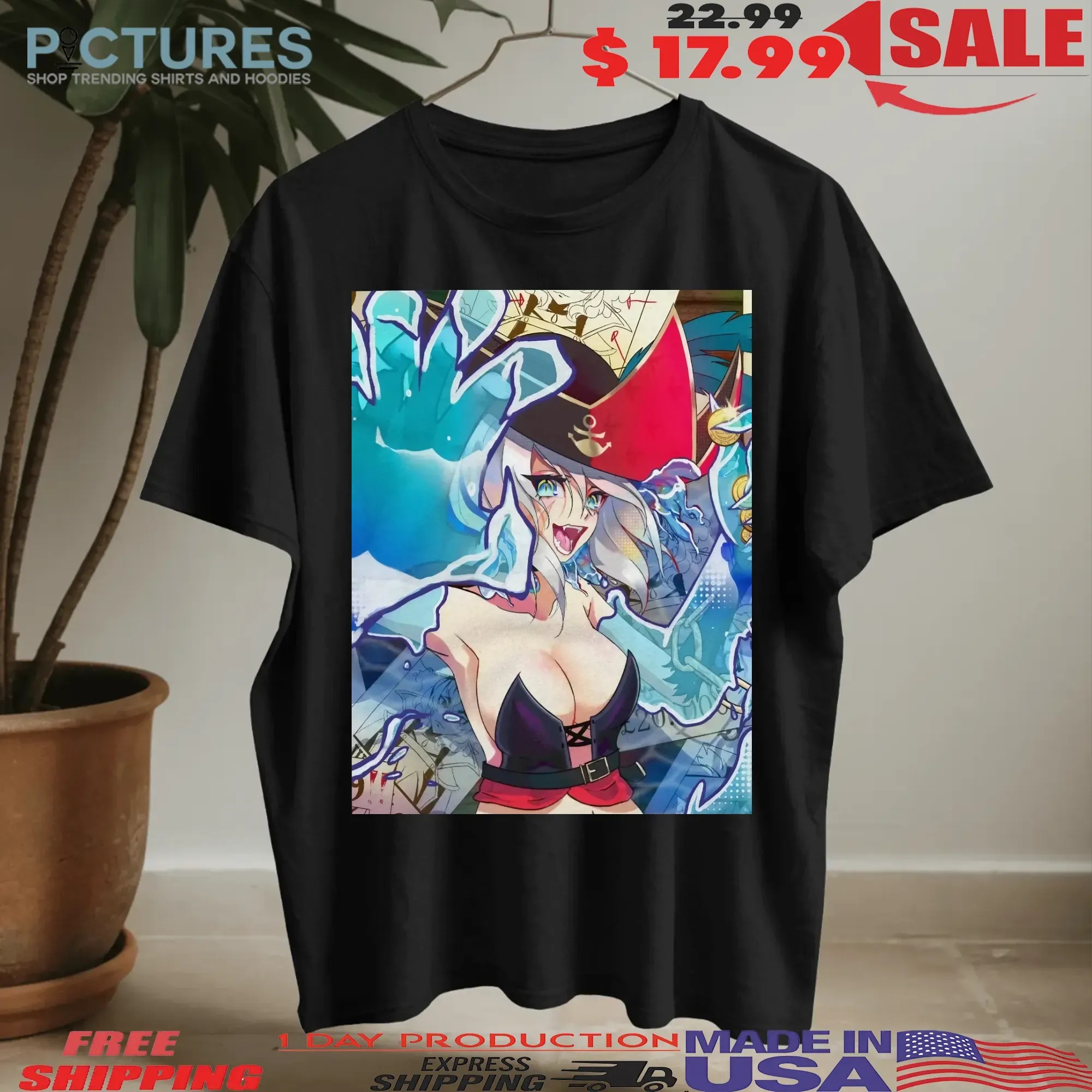 Captain Dandyfloss Wanted T Shirt
