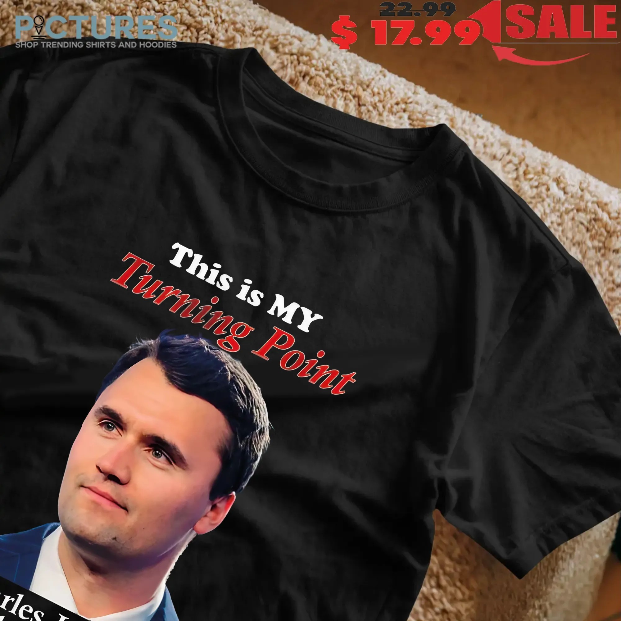 Charles James Kirk This Is The Turning Point Sep 10 2025 T Shirt
