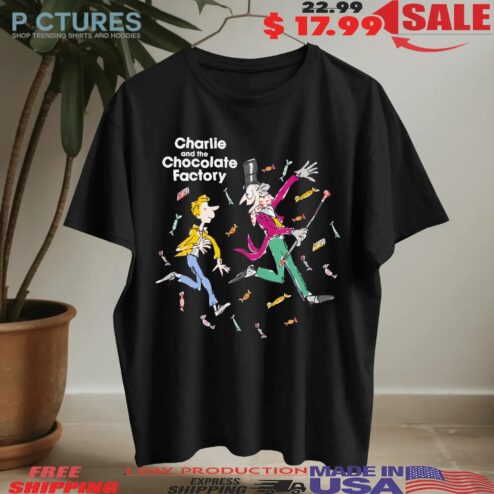Charlie And The Chocolate Factory Magician With Chocolate T Shirt