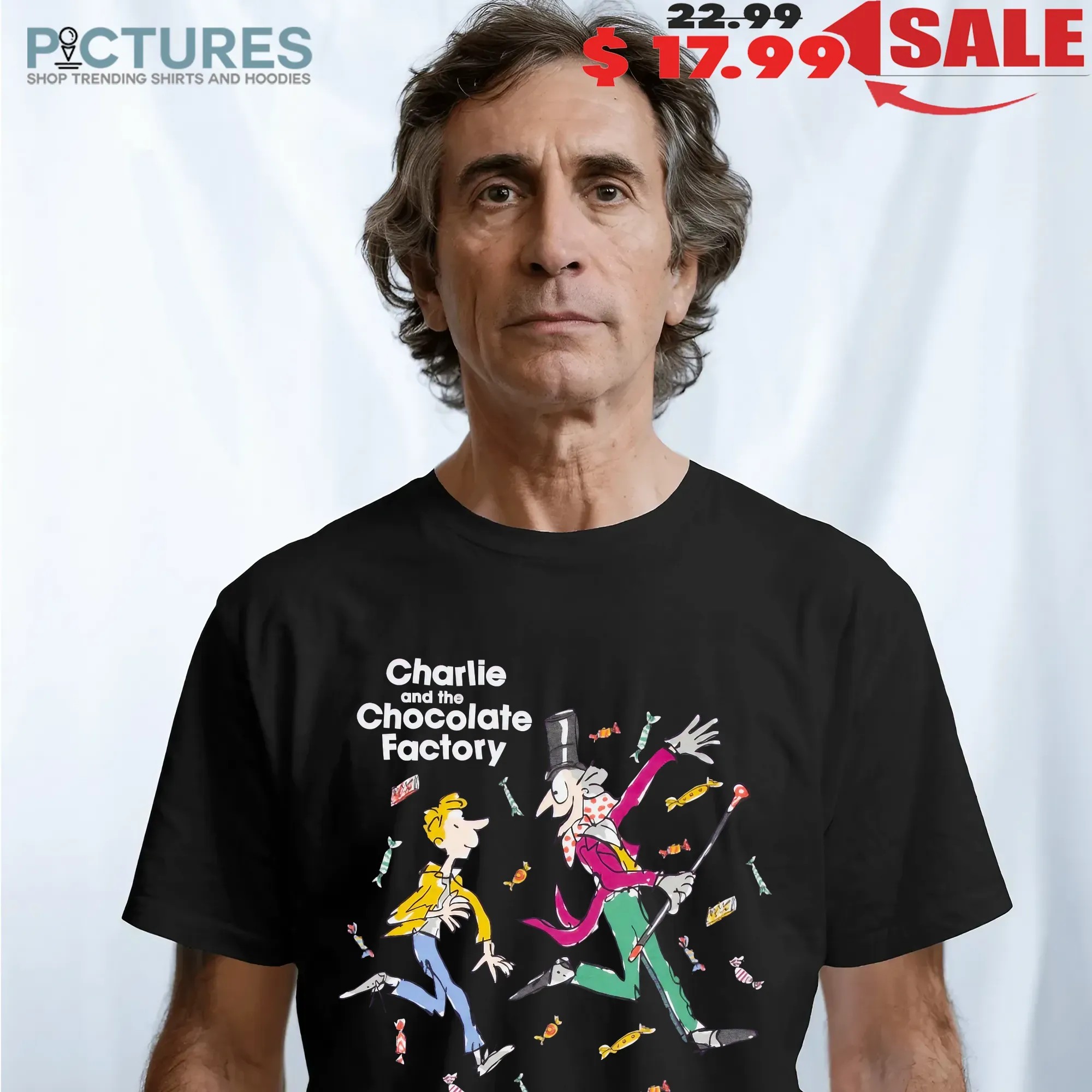Charlie And The Chocolate Factory Magician With Chocolate T Shirt