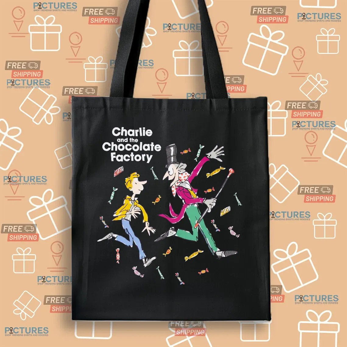 Charlie And The Chocolate Factory Magician With Chocolate T Shirt