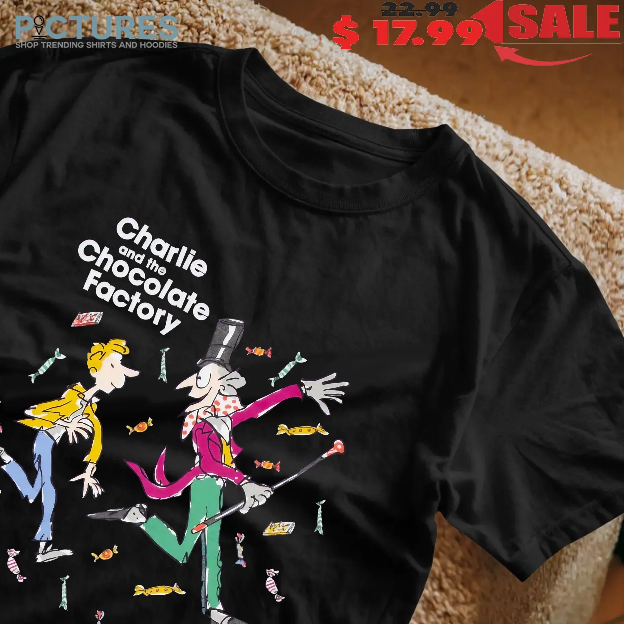 Charlie And The Chocolate Factory Magician With Chocolate T Shirt