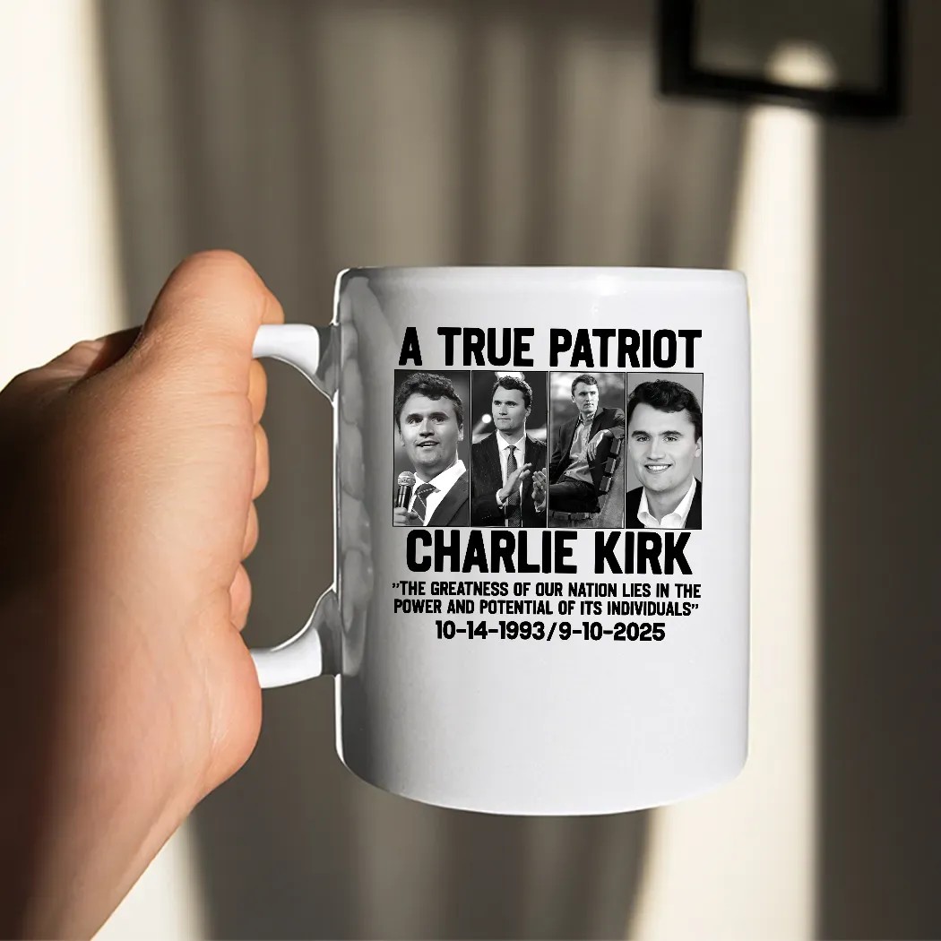 Charlie Kirk A True Patriot The Greatness Of Our Nation Lies In The Power And Potential Of Its Individuals 1993 2025 T Shirt