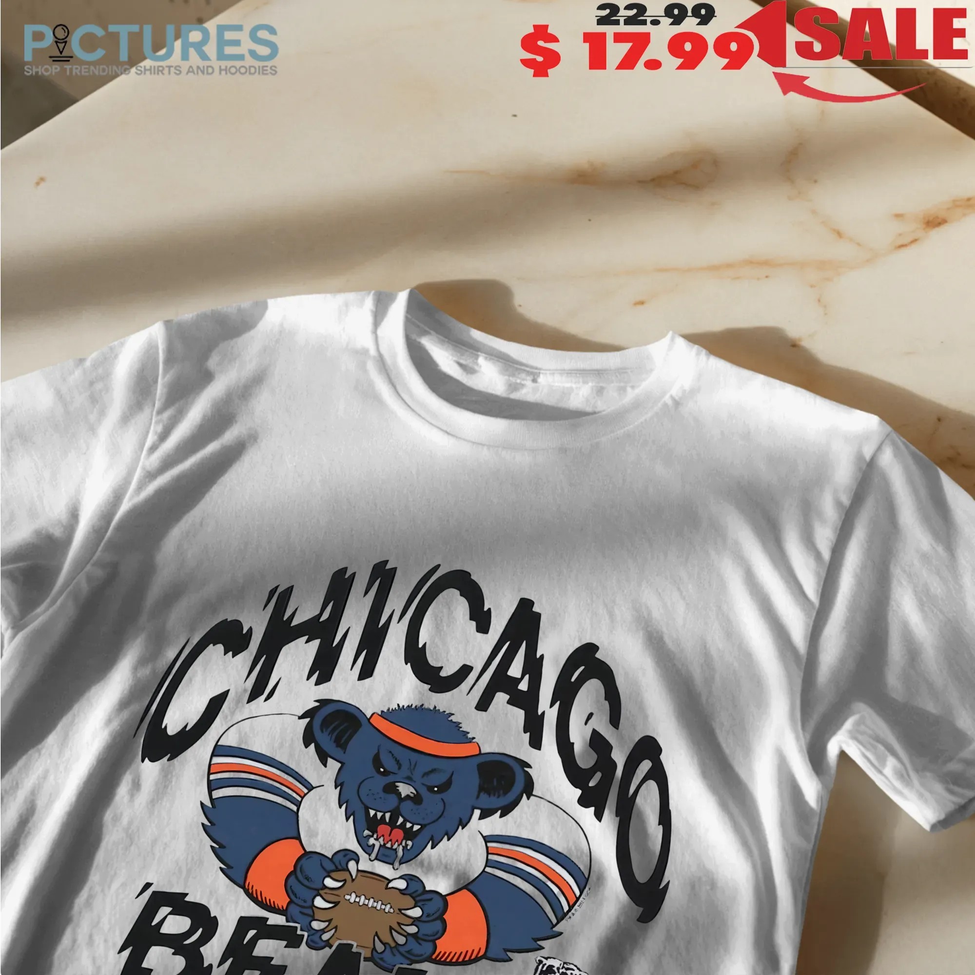 Chicago Bears Still Hungry NFL x Grateful Dead Mashup T Shirt